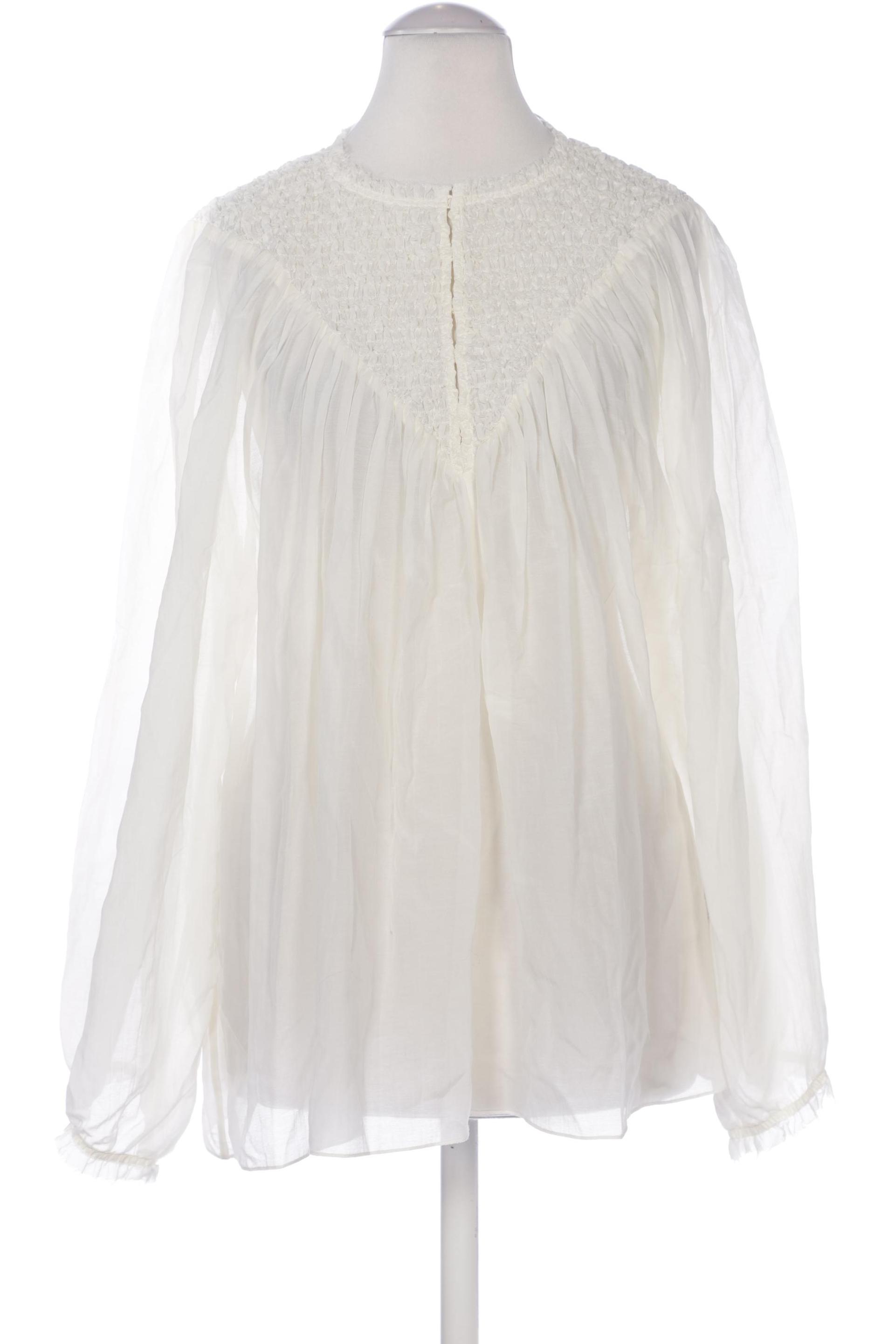 

Massimo Dutti Damen Bluse, cremeweiß, Gr. 36