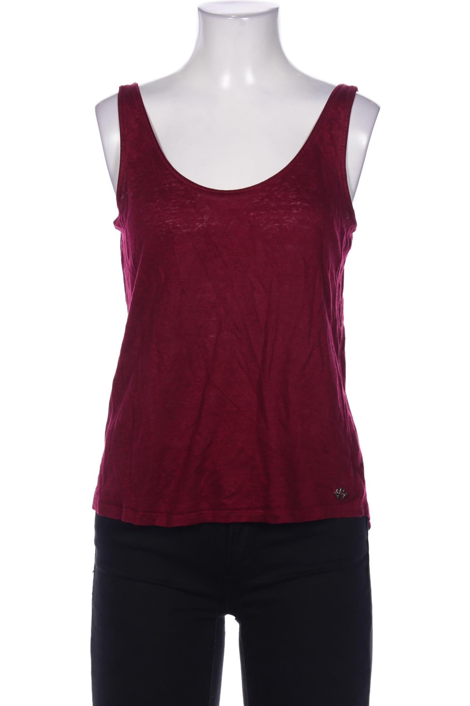 

Massimo Dutti Damen Top, bordeaux, Gr. 36