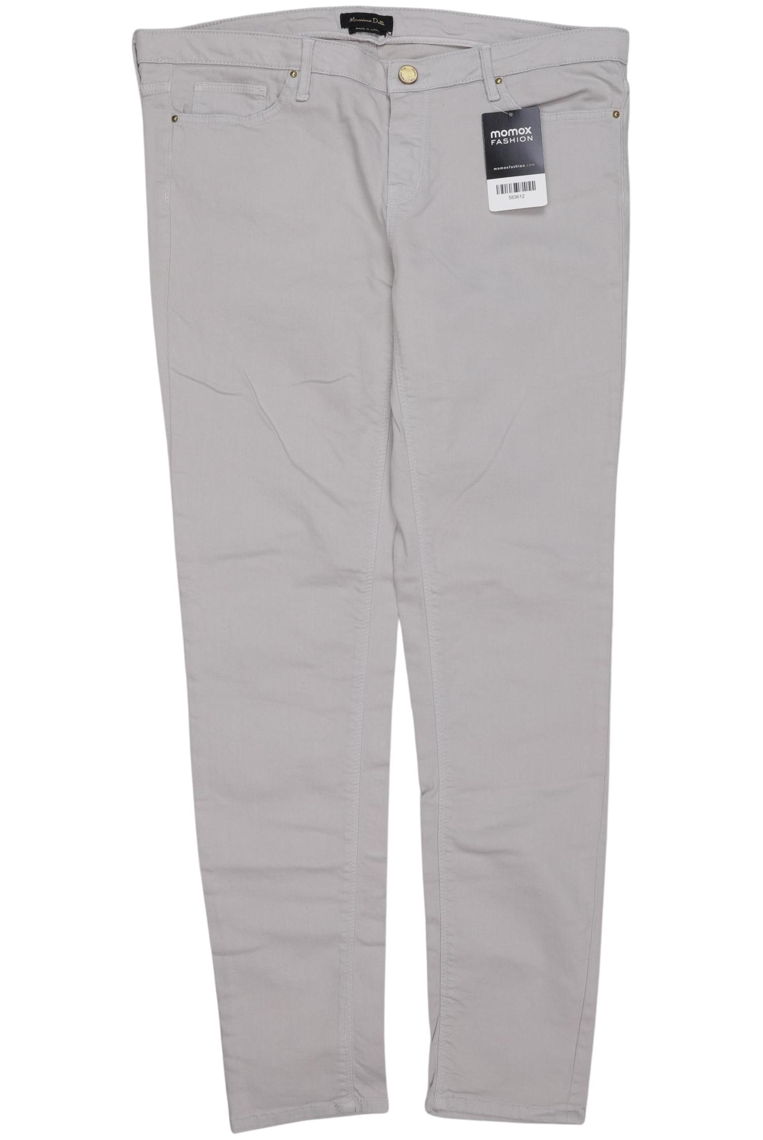 

Massimo Dutti Damen Jeans, beige, Gr. 40