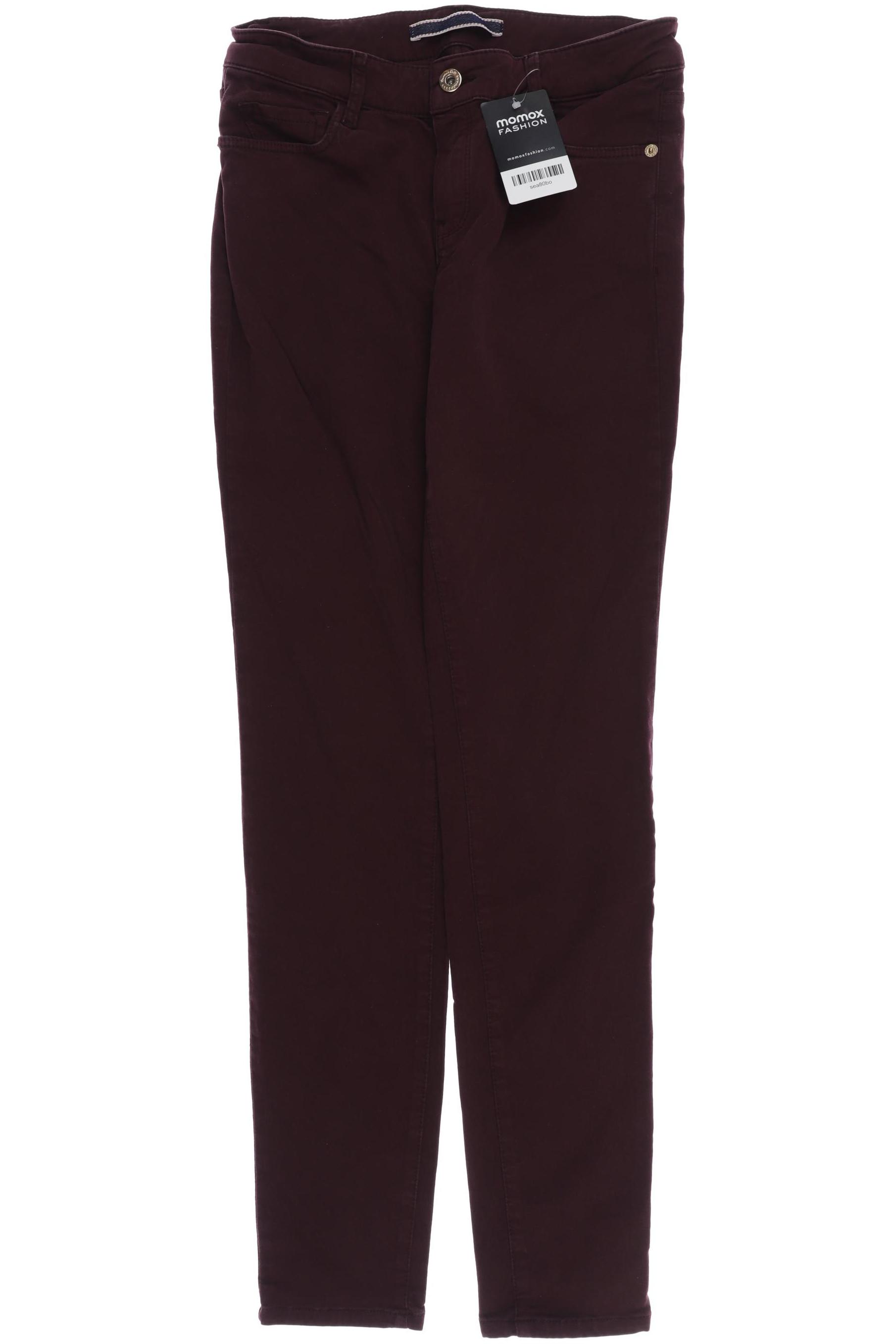 

Massimo Dutti Damen Stoffhose, bordeaux, Gr. 36