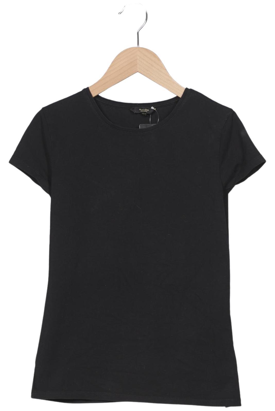 

Massimo Dutti Damen T-Shirt, schwarz, Gr. 38