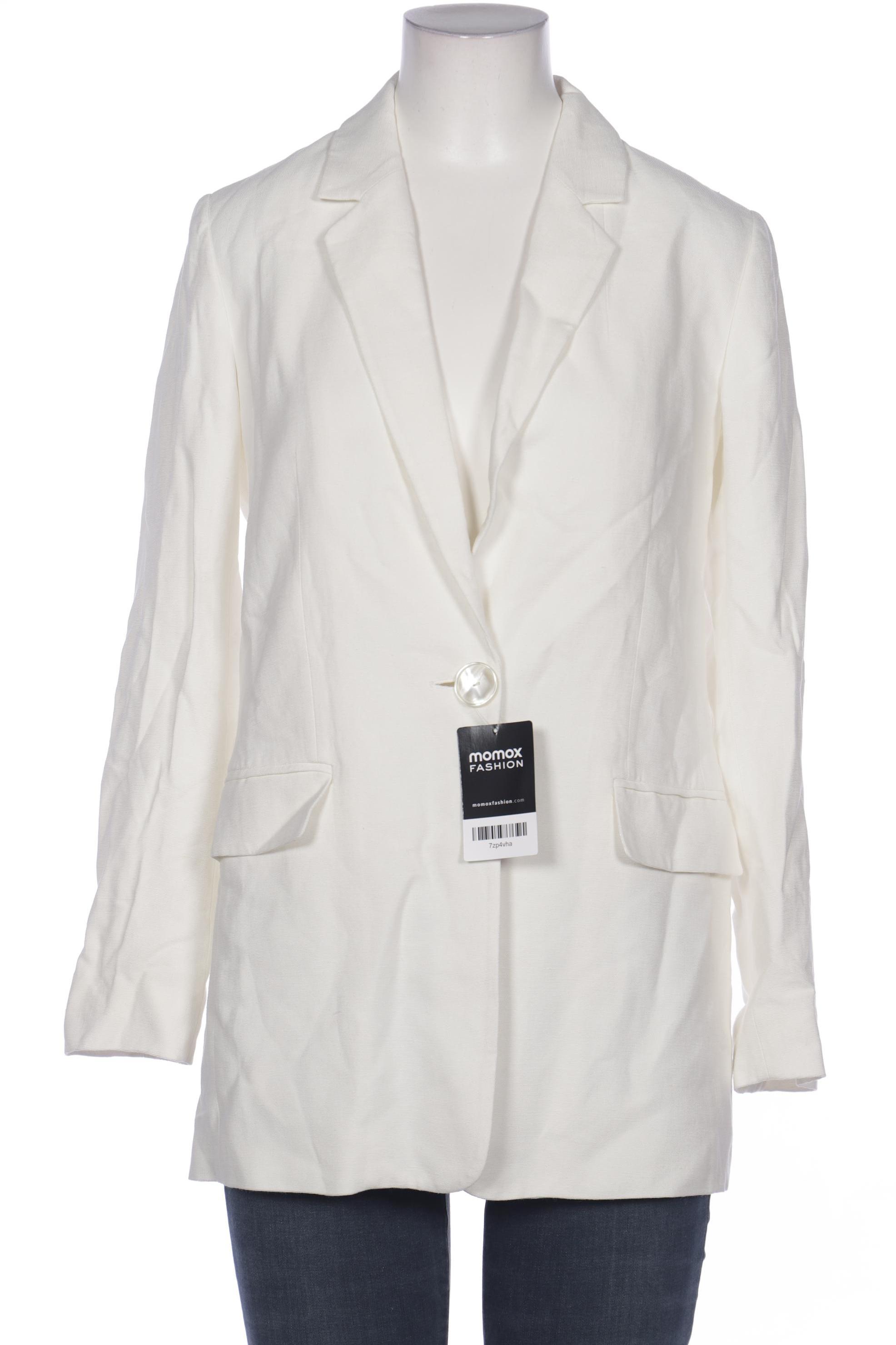 

Massimo Dutti Damen Blazer, weiß, Gr. 36