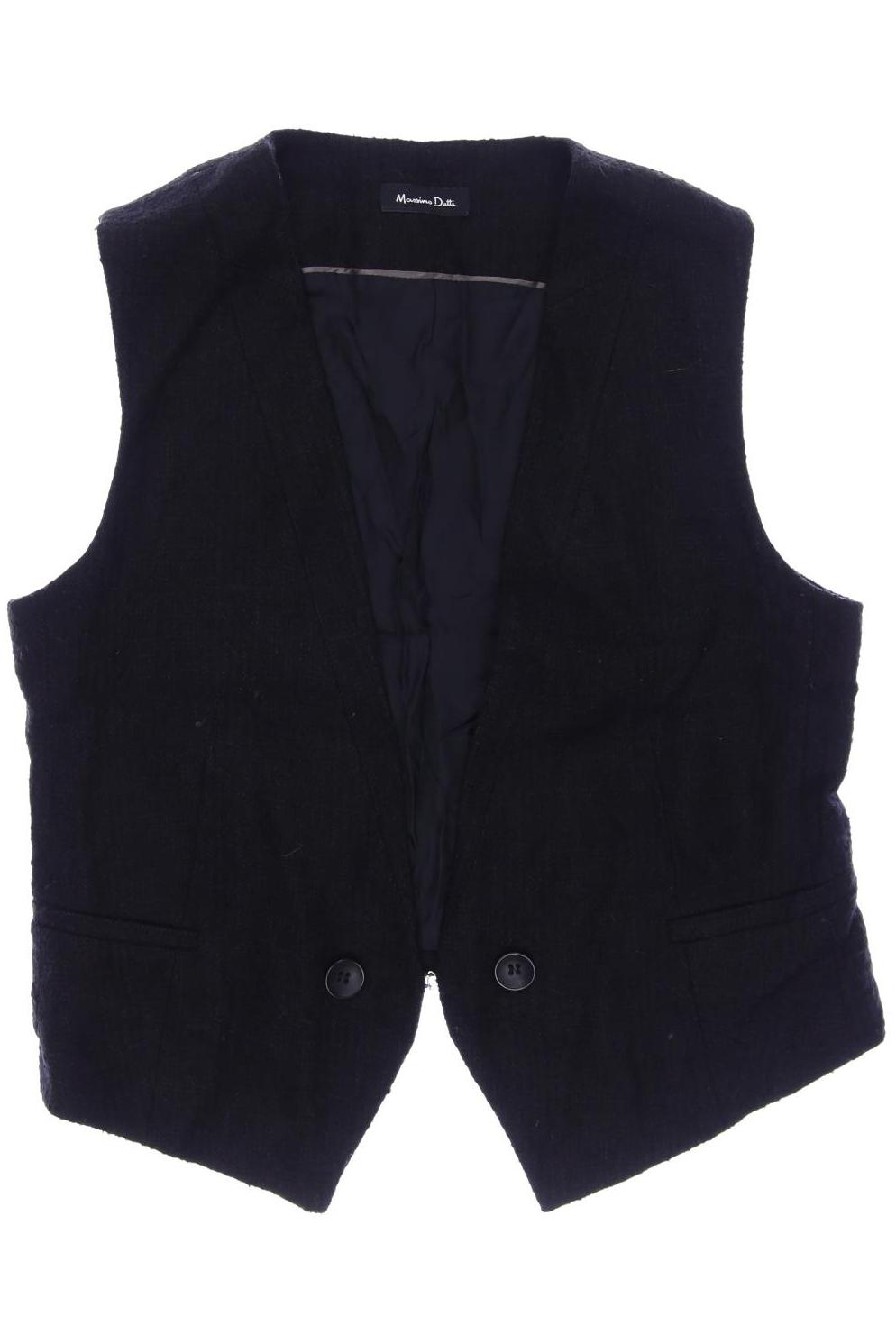 

Massimo Dutti Damen Weste, schwarz