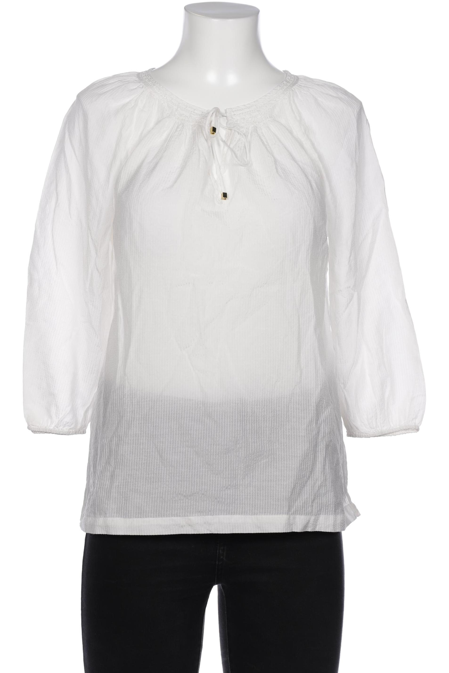 

Massimo Dutti Damen Bluse, weiß, Gr. 40