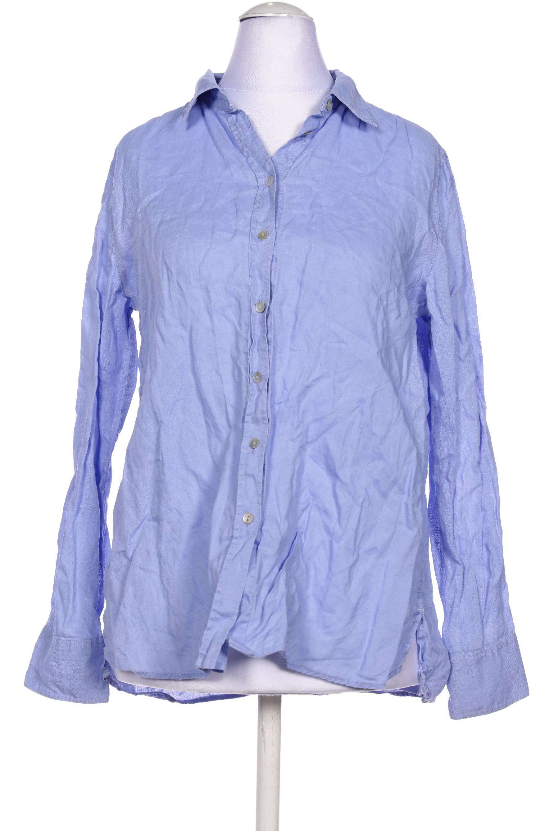 

Massimo Dutti Damen Bluse, blau, Gr. 36
