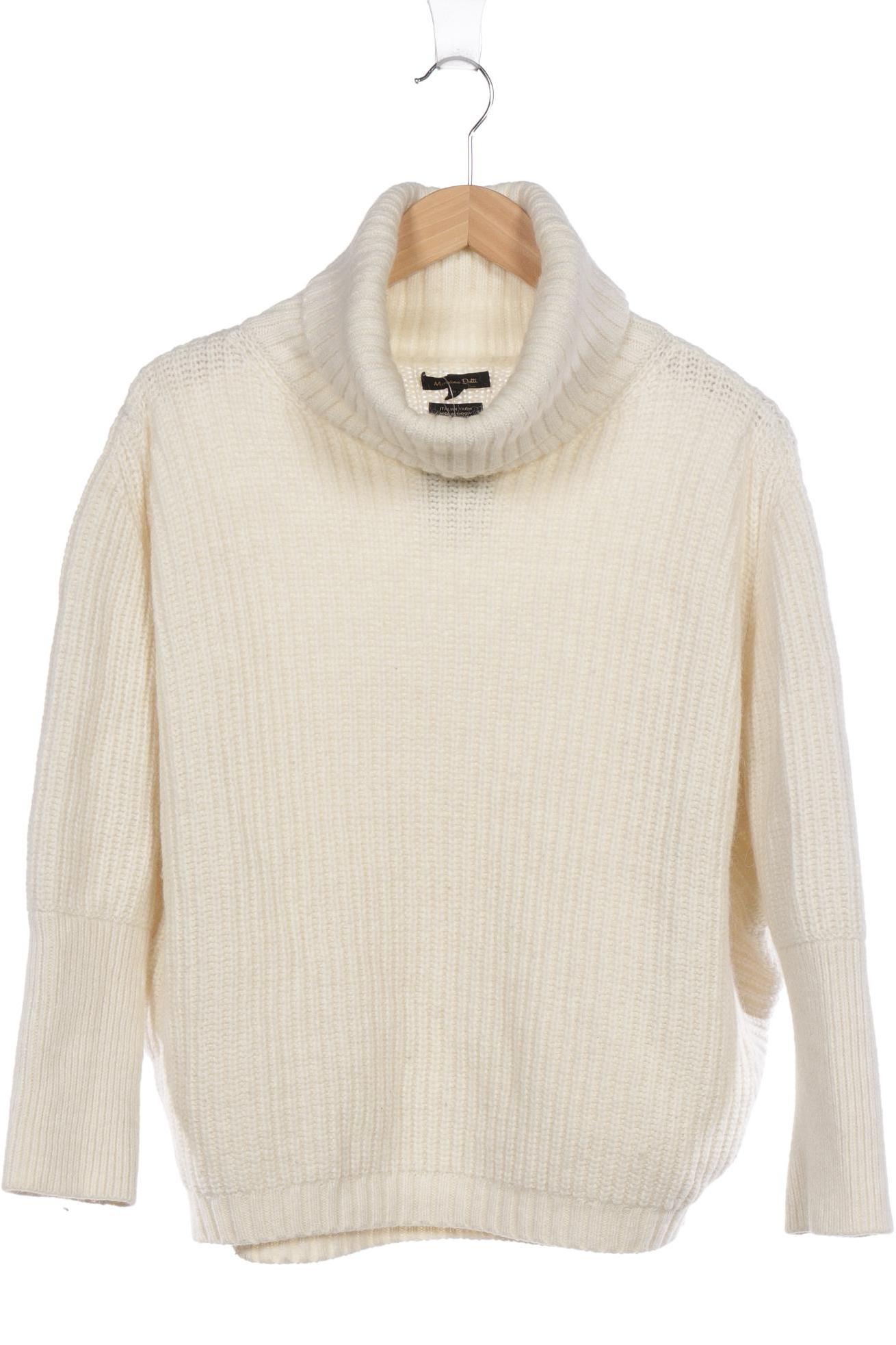 

Massimo Dutti Damen Pullover, weiß, Gr. 38