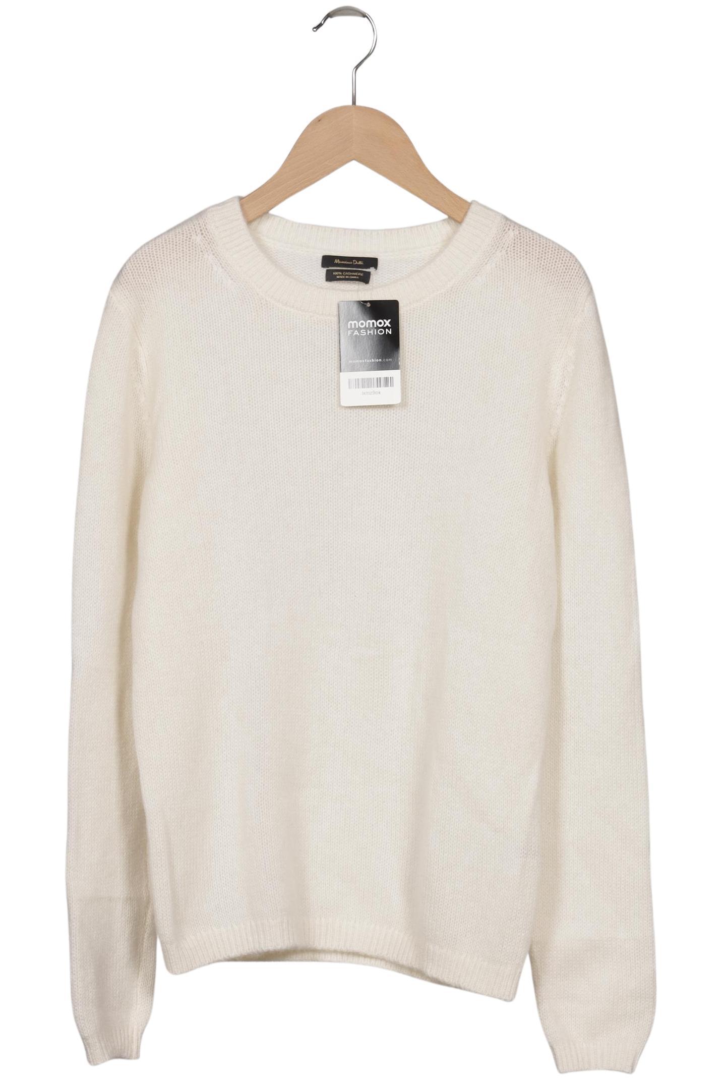 

Massimo Dutti Damen Pullover, cremeweiß, Gr. 36