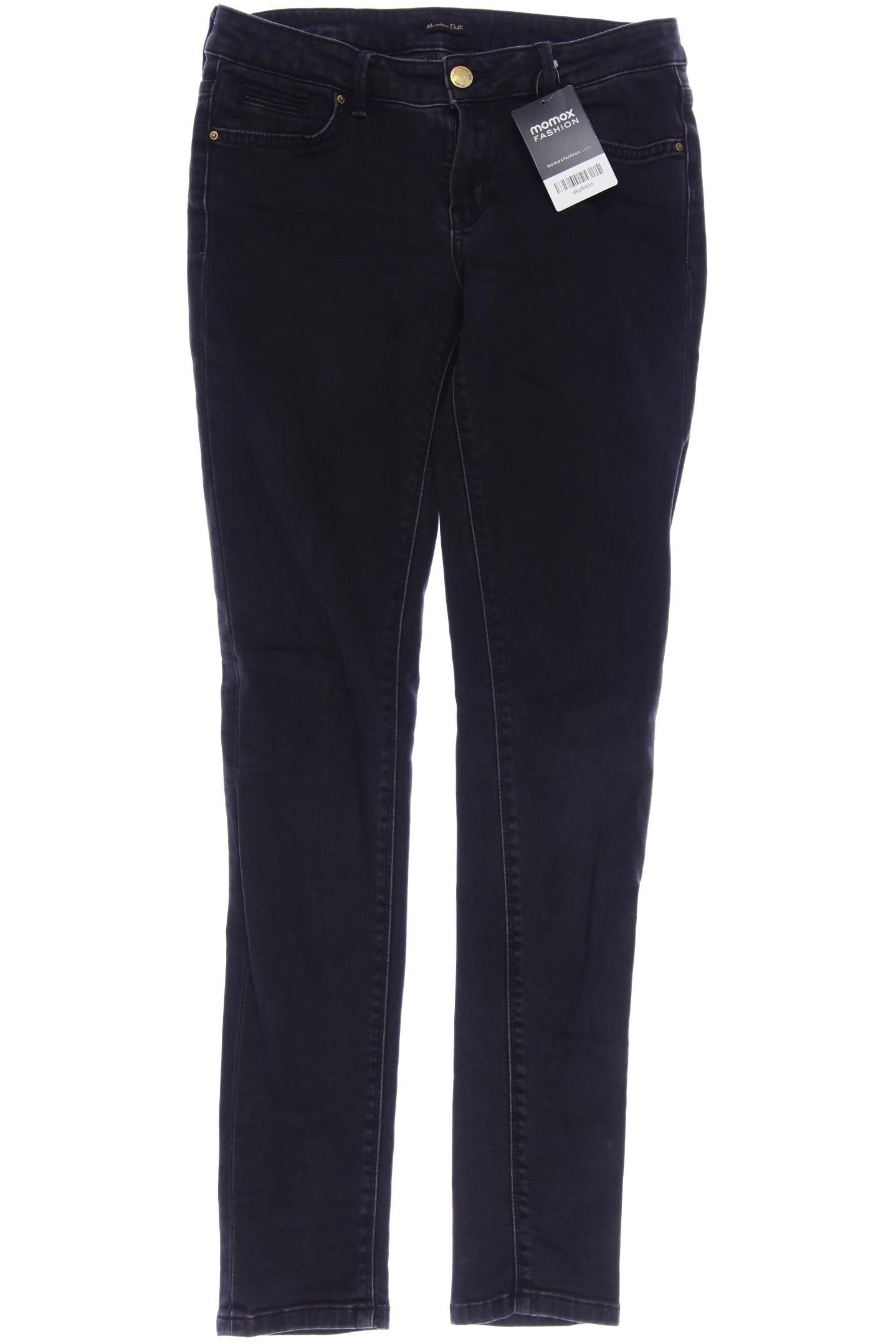 

Massimo Dutti Damen Jeans, schwarz