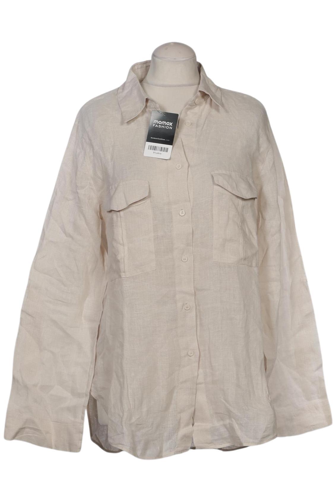 

Massimo Dutti Damen Bluse, cremeweiß, Gr. 36