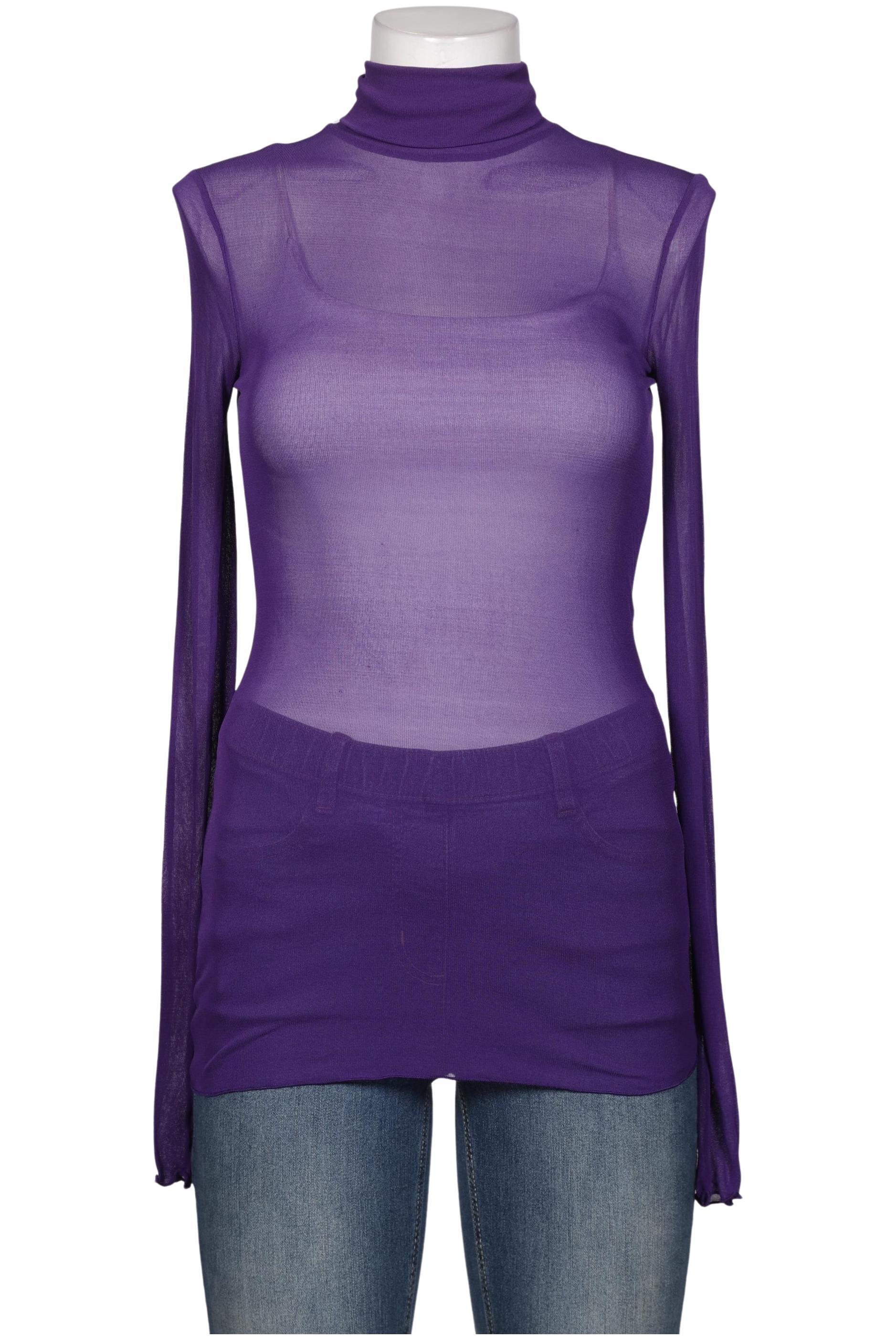 

Massimo Dutti Damen Langarmshirt, flieder, Gr. 36