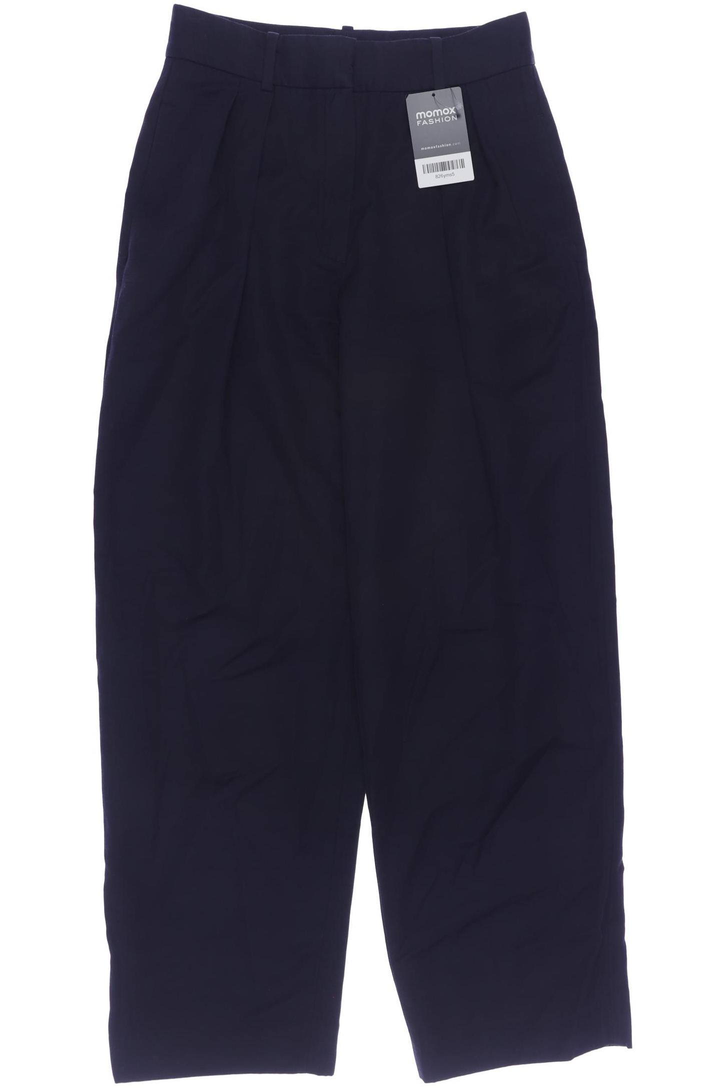 

Massimo Dutti Damen Stoffhose, marineblau, Gr. 34