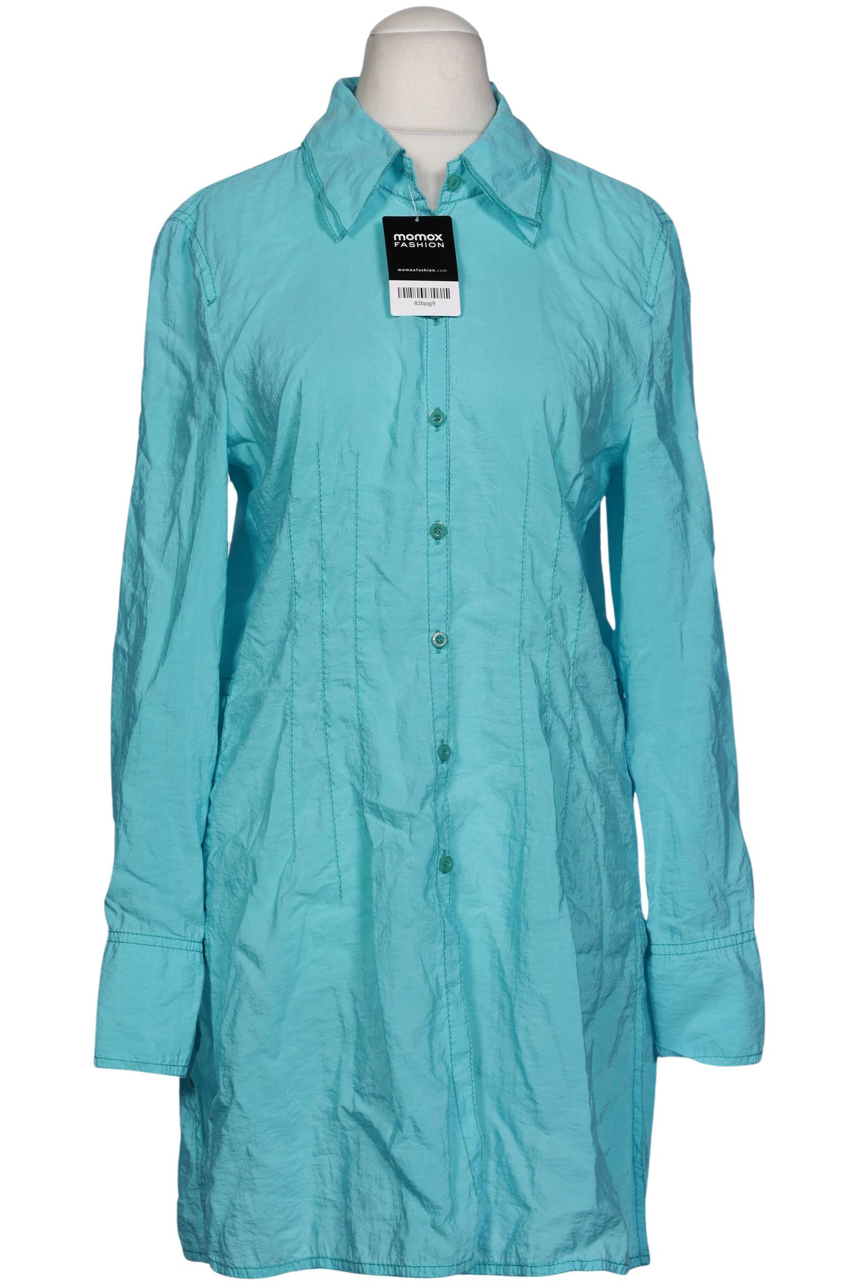 

Massimo Dutti Damen Bluse, türkis, Gr. 38