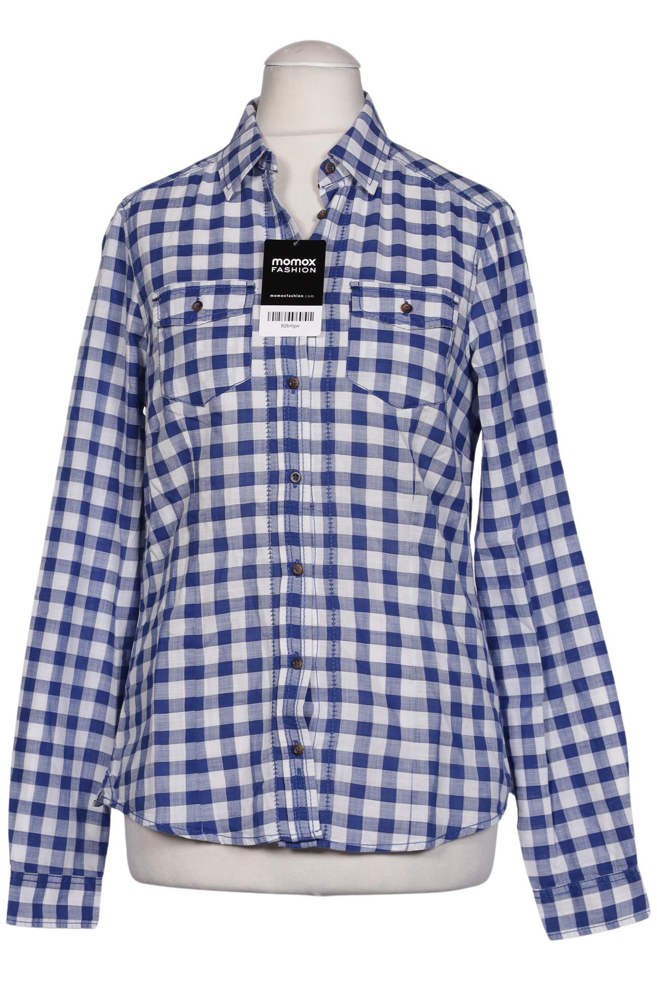 

Massimo Dutti Damen Bluse, blau, Gr. 36
