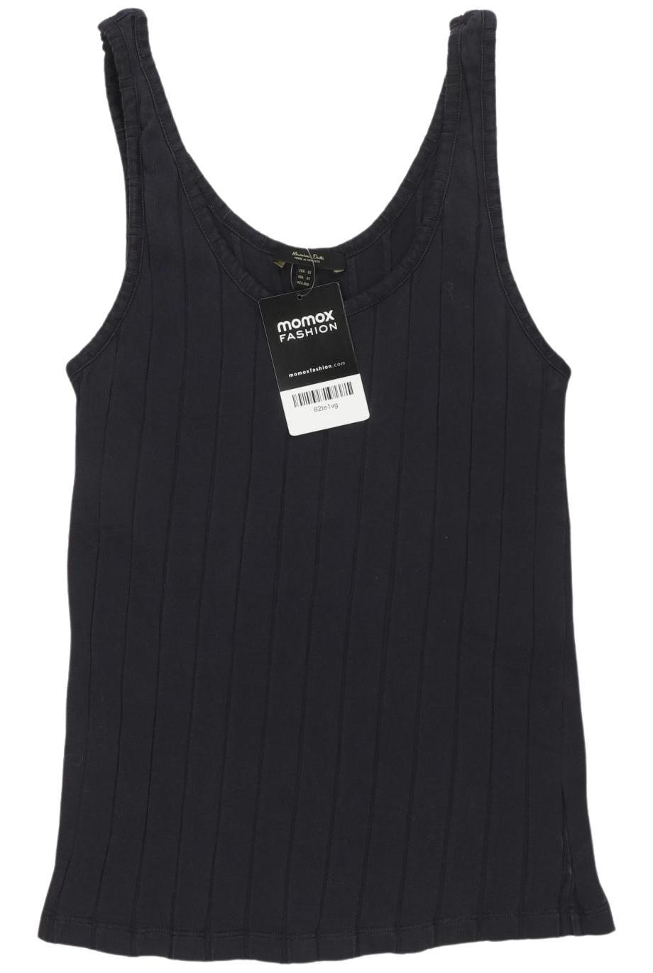 

Massimo Dutti Damen Top, marineblau, Gr. 34