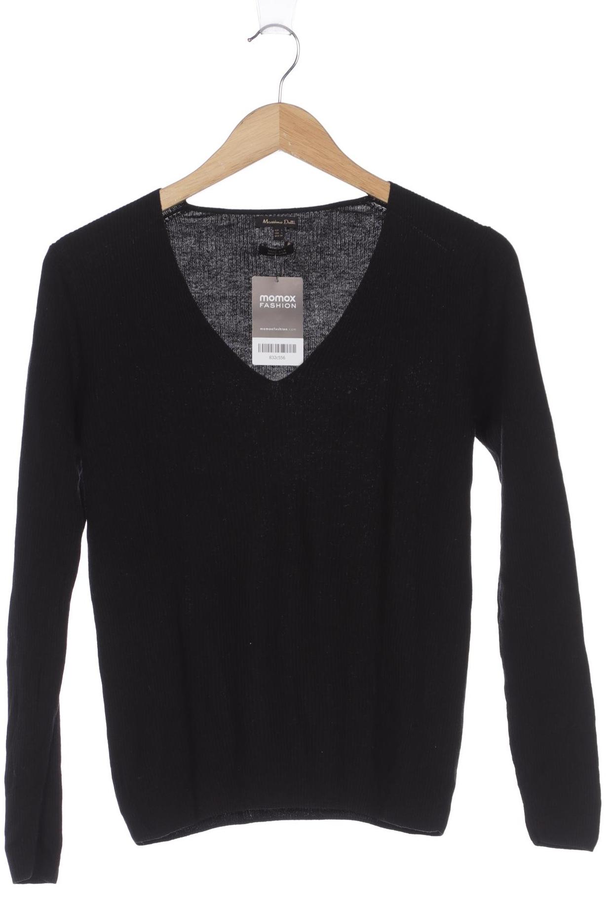 

Massimo Dutti Damen Pullover, schwarz, Gr. 42