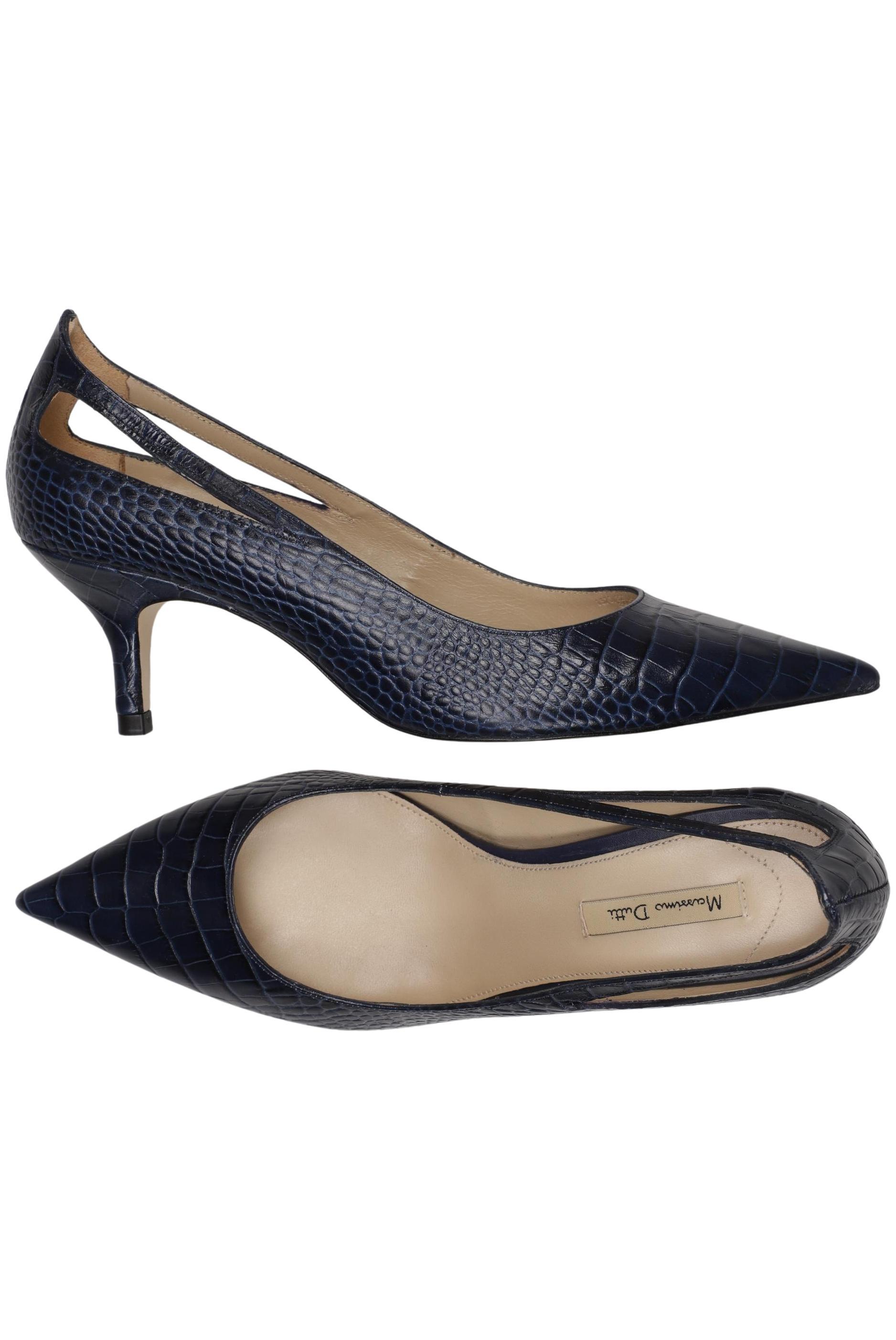 

Massimo Dutti Damen Pumps, marineblau, Gr. 39