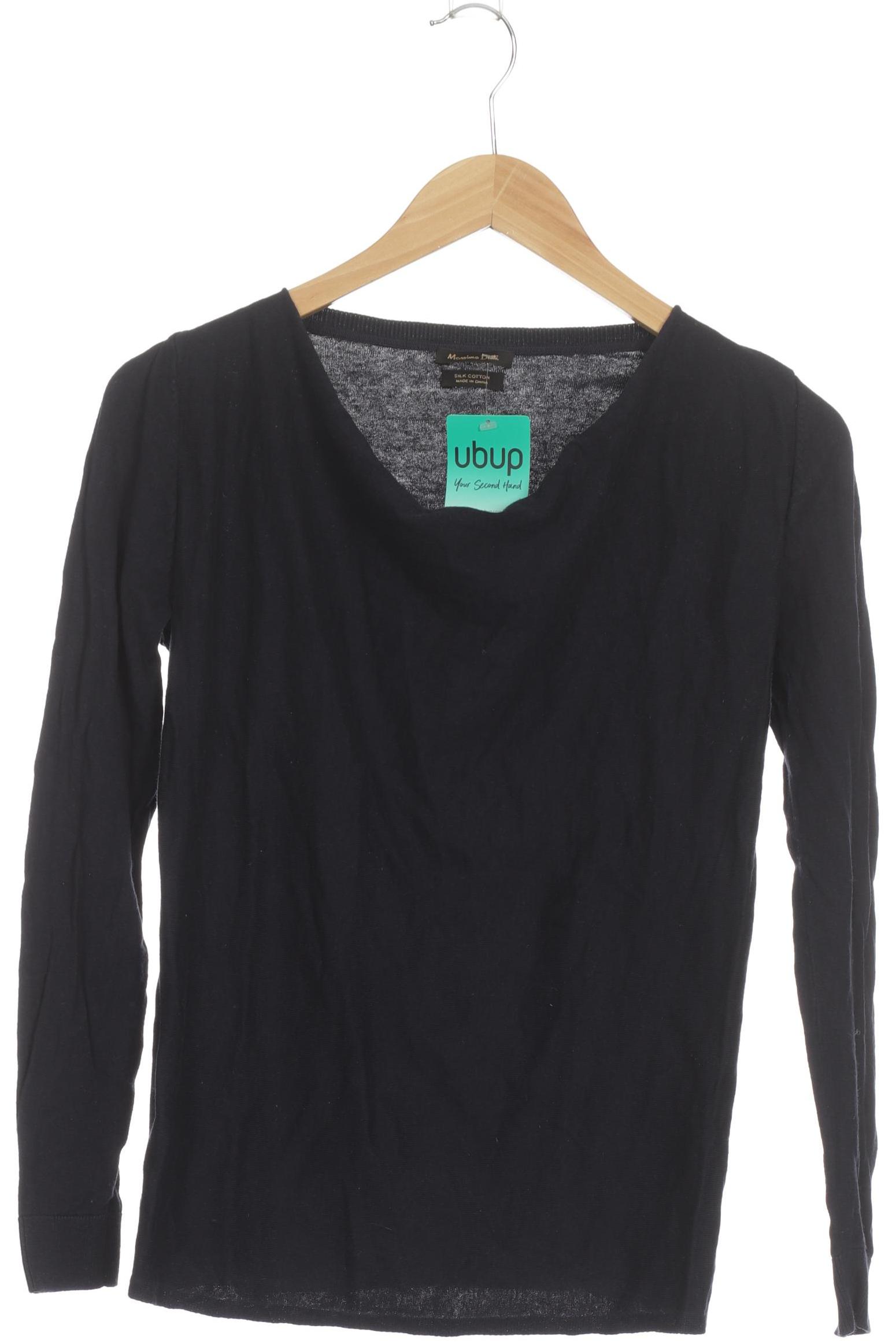 

Massimo Dutti Damen Pullover, blau, Gr.
