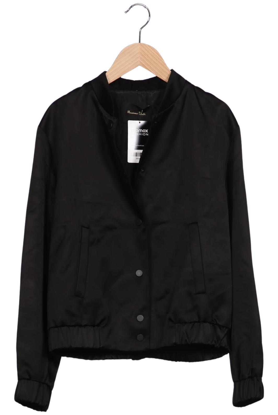 

Massimo Dutti Damen Jacke, schwarz, Gr. 34