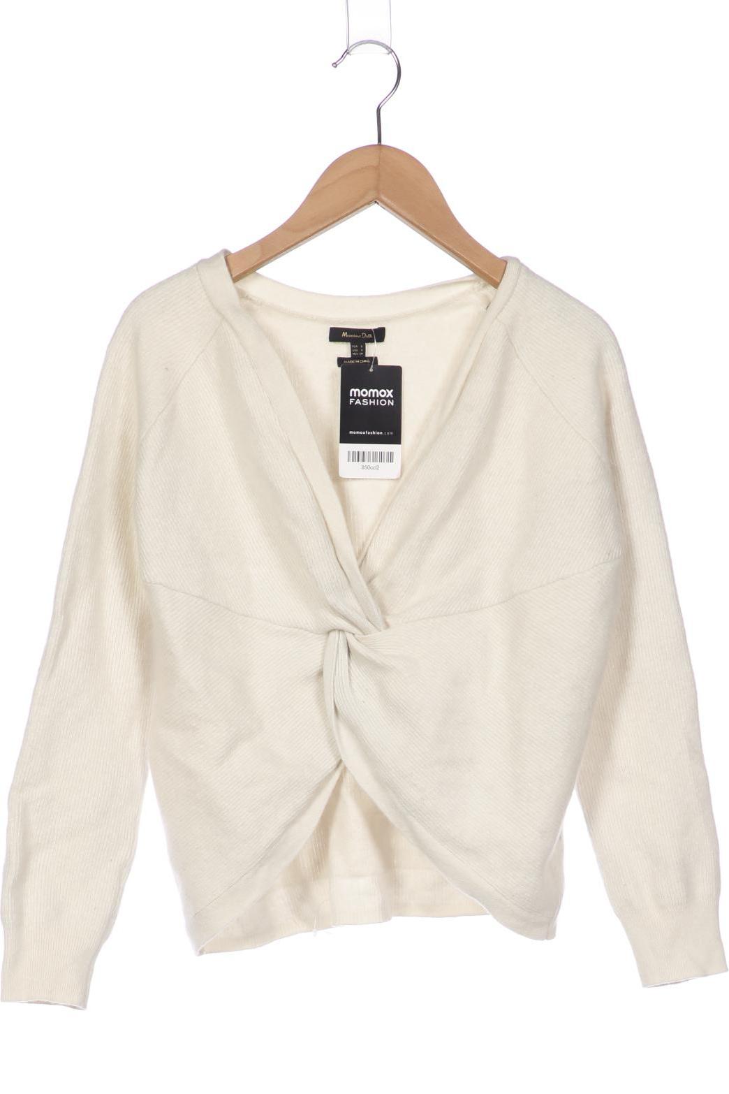 

Massimo Dutti Damen Pullover, cremeweiß, Gr. 36