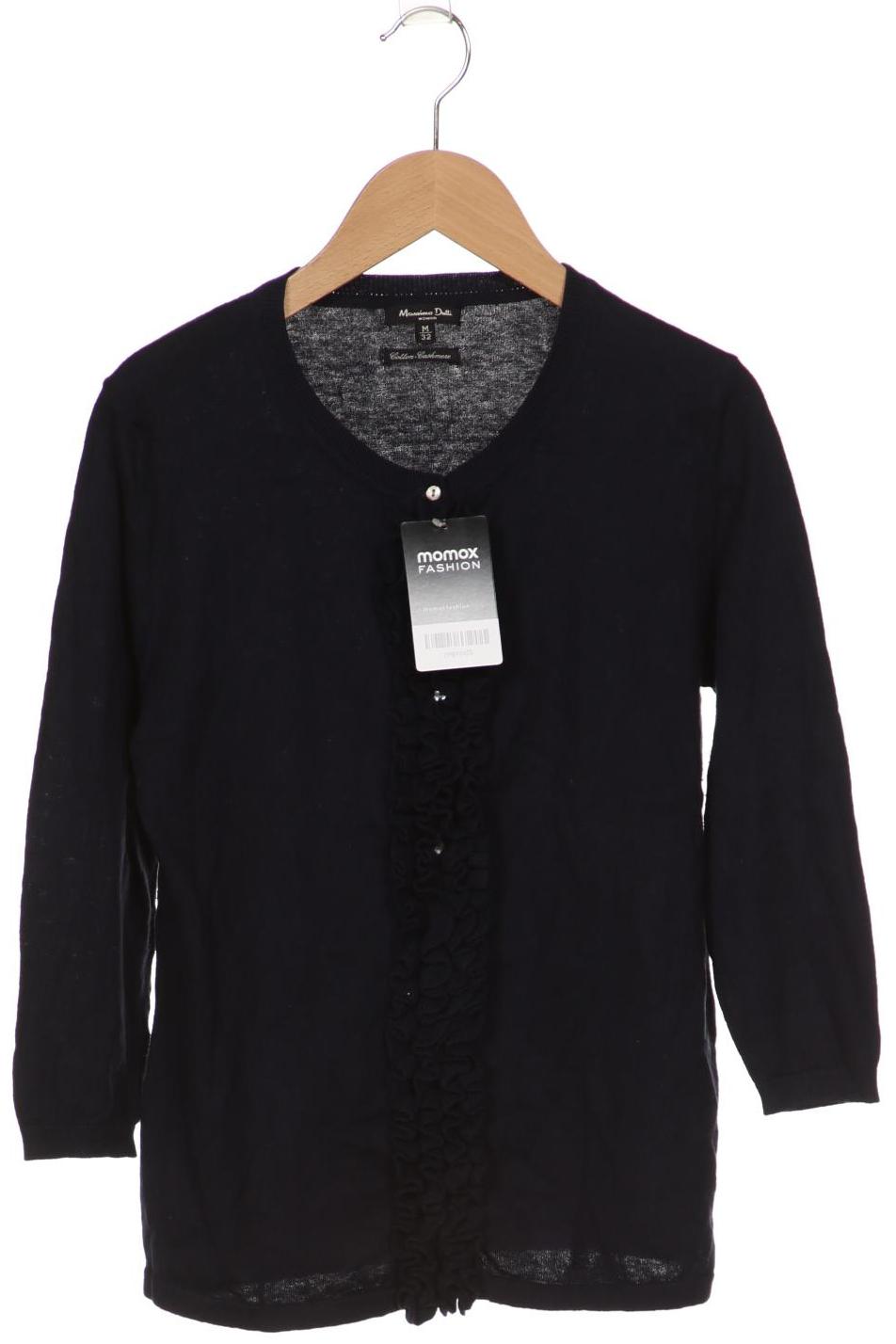 

Massimo Dutti Damen Strickjacke, marineblau, Gr. 38