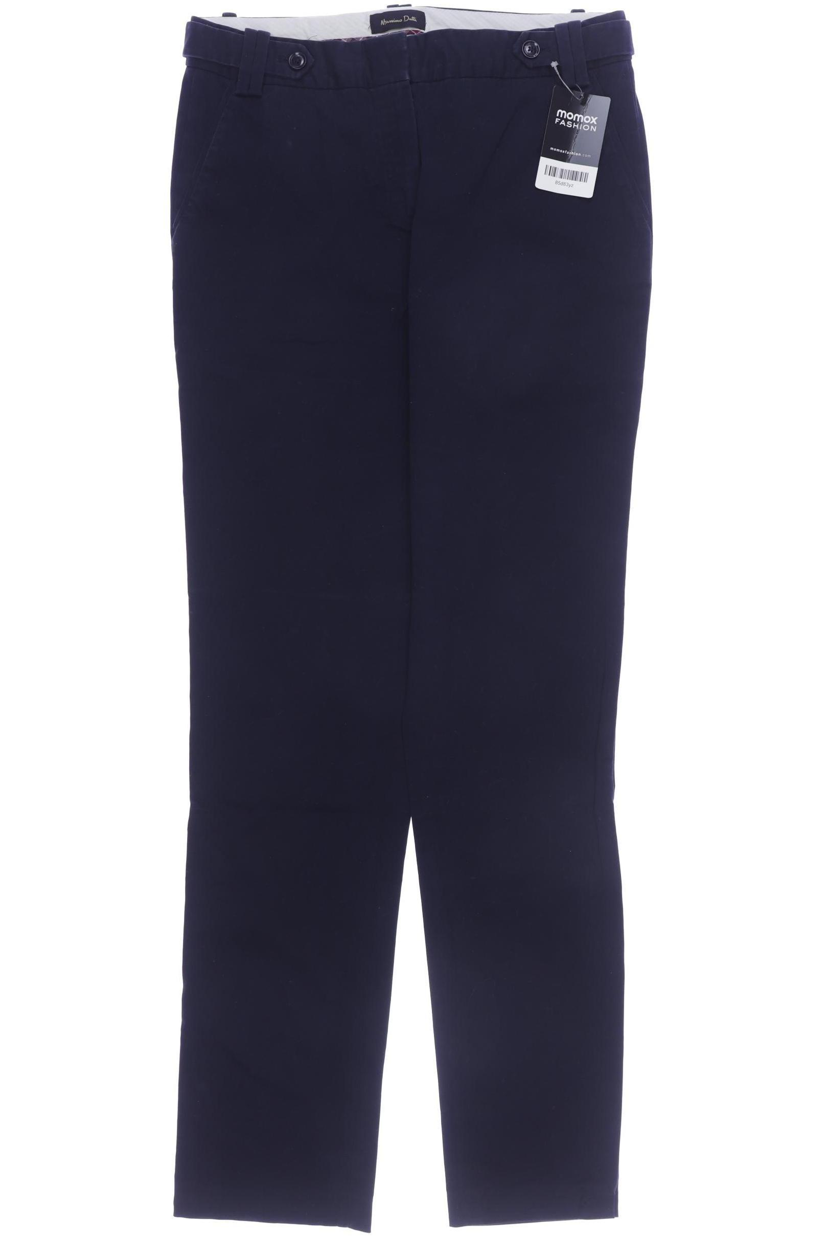 

Massimo Dutti Damen Stoffhose, marineblau