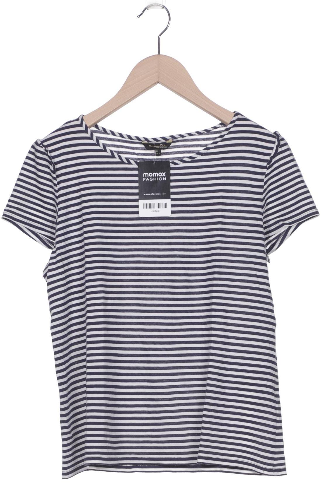 

Massimo Dutti Damen T-Shirt, marineblau, Gr. 42