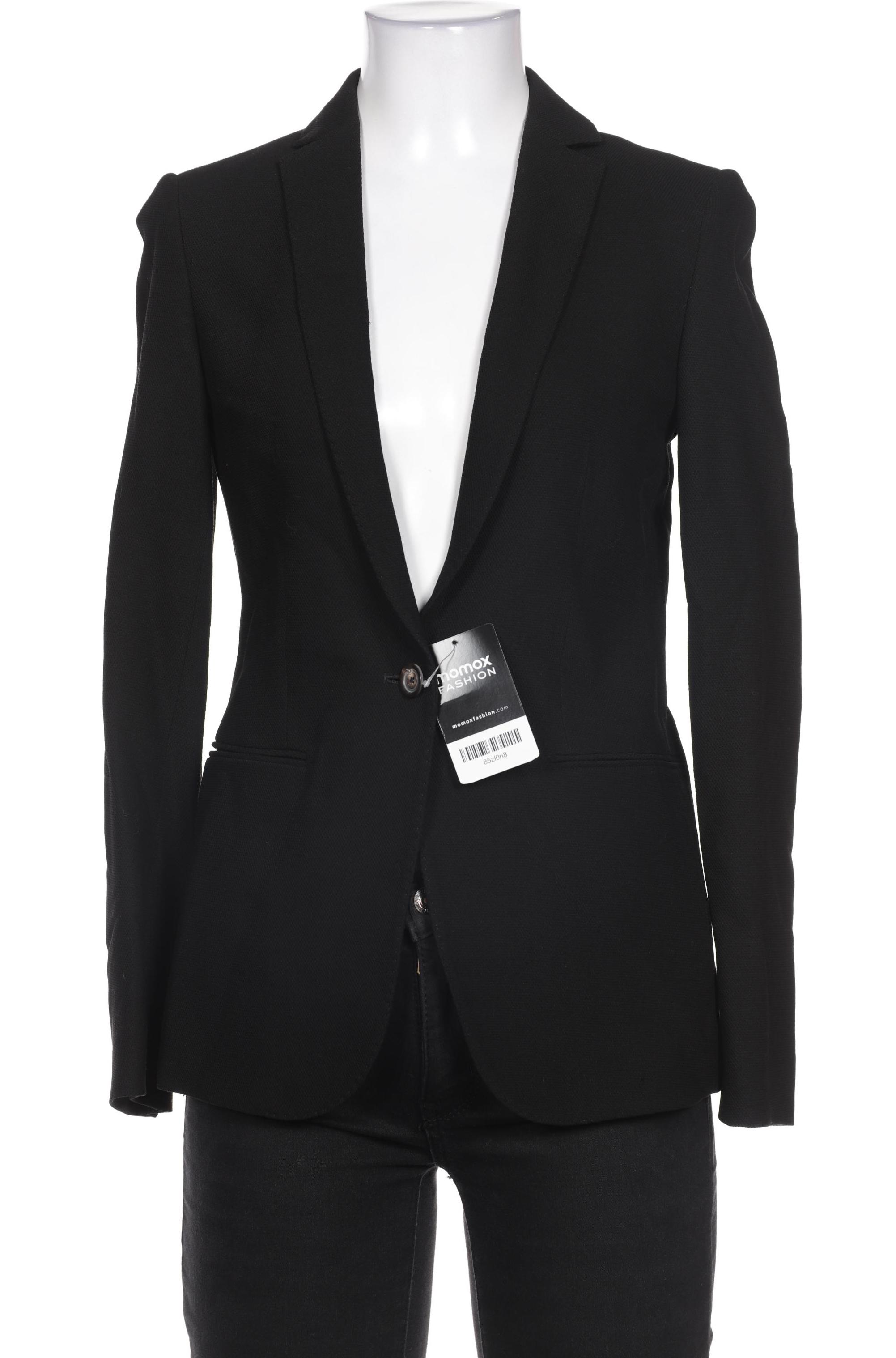 

Massimo Dutti Damen Blazer, schwarz, Gr. 36