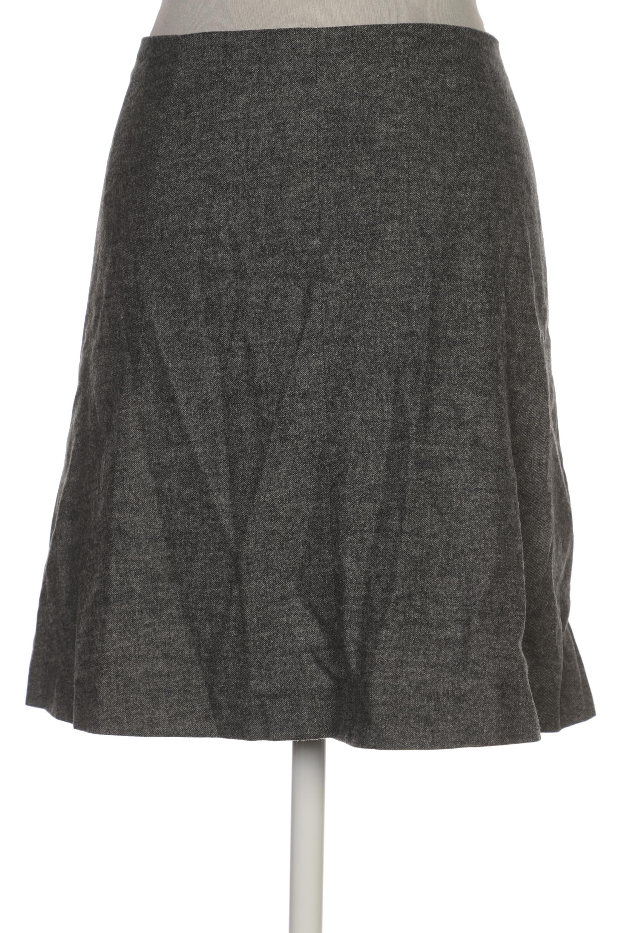 

Massimo Dutti Damen Rock, grau, Gr. 38