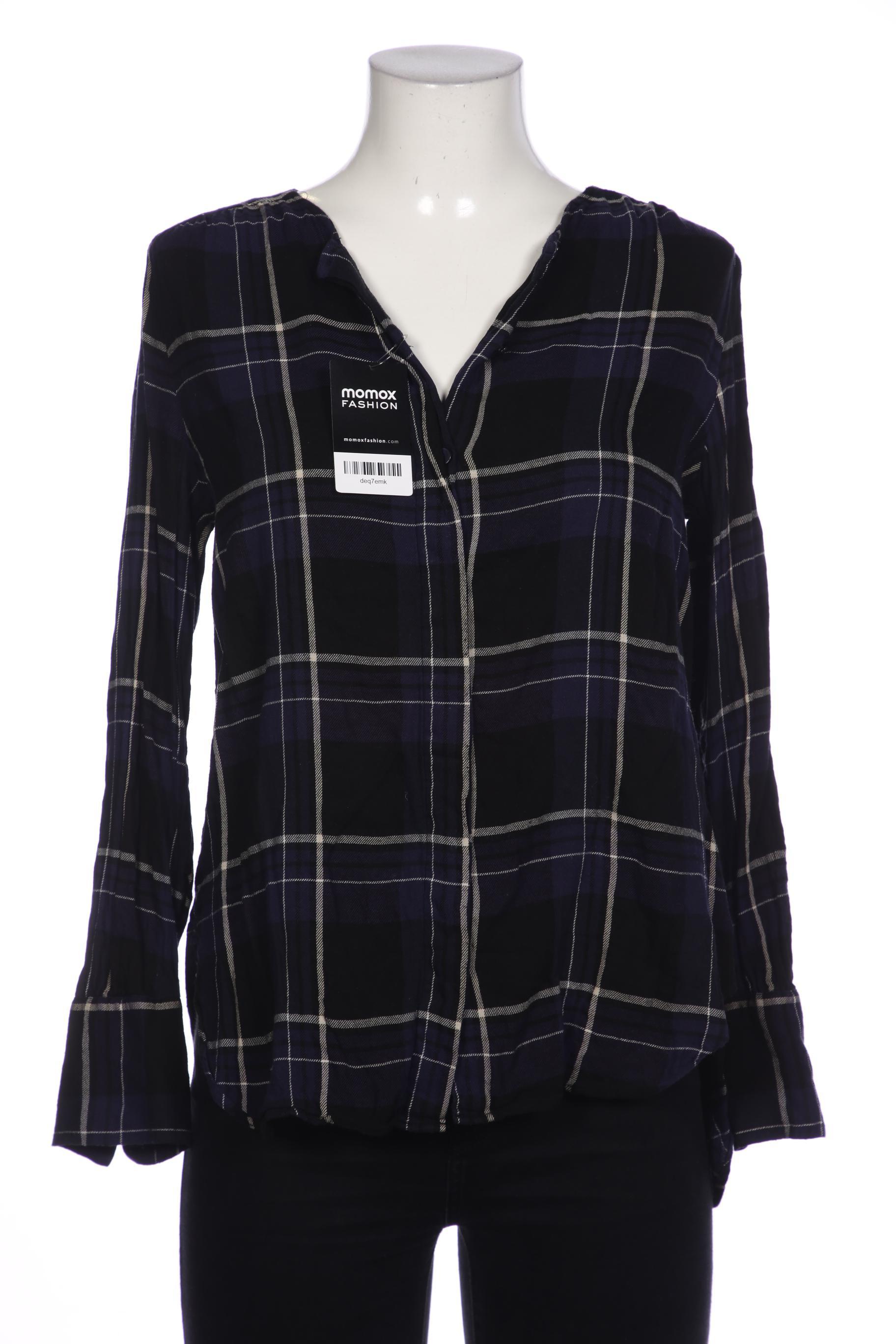 

Massimo Dutti Damen Bluse, marineblau, Gr. 40