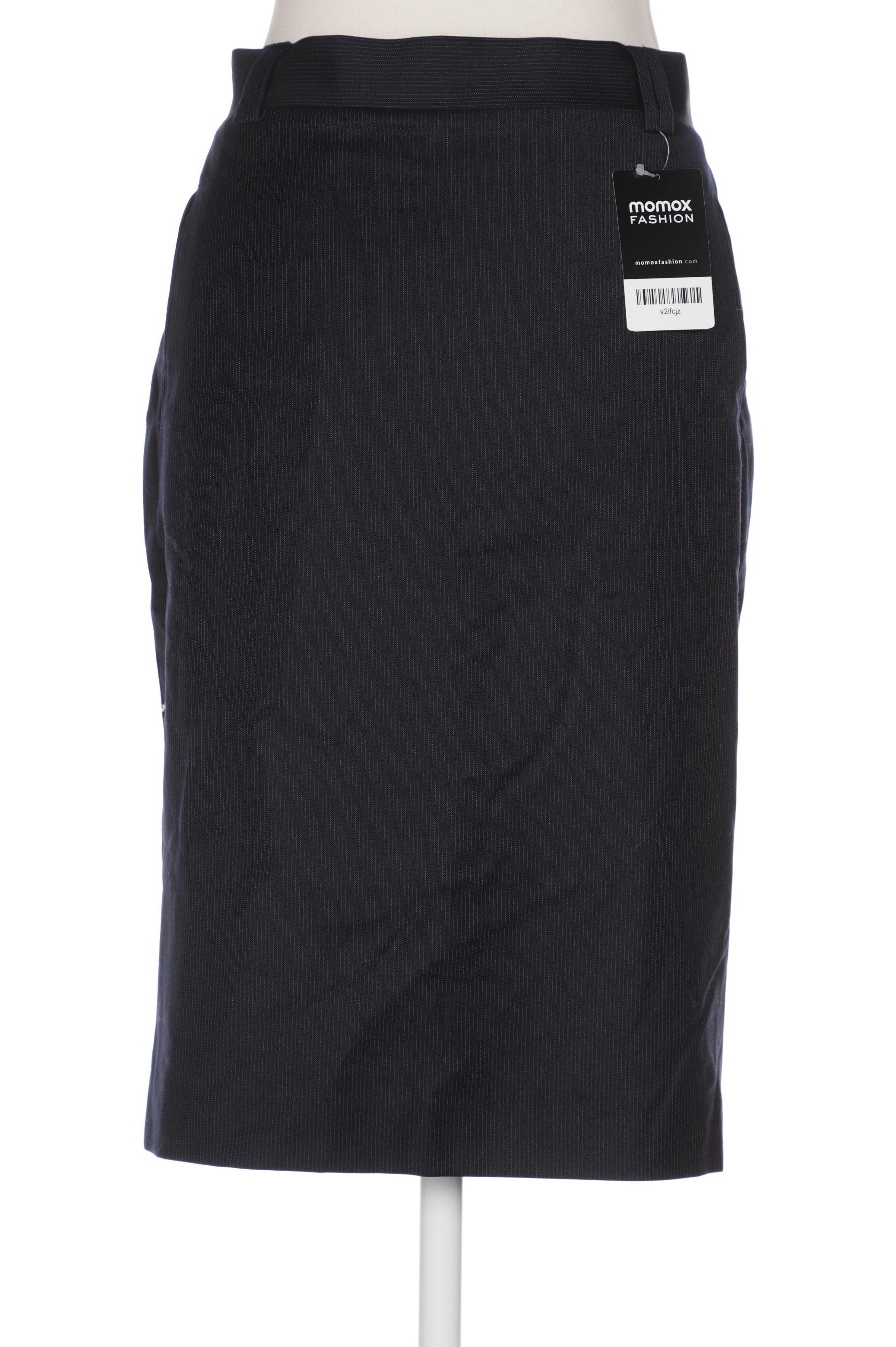 

Massimo Dutti Damen Rock, marineblau, Gr. 40