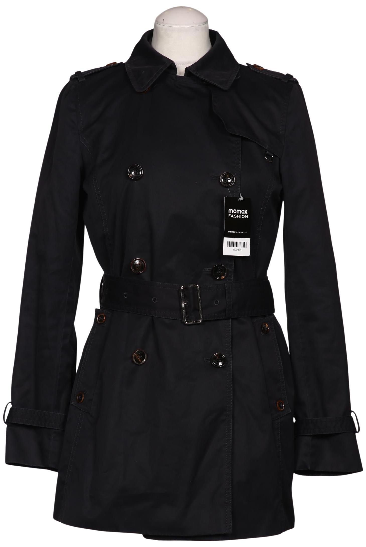 

Massimo Dutti Damen Mantel, schwarz, Gr. 36