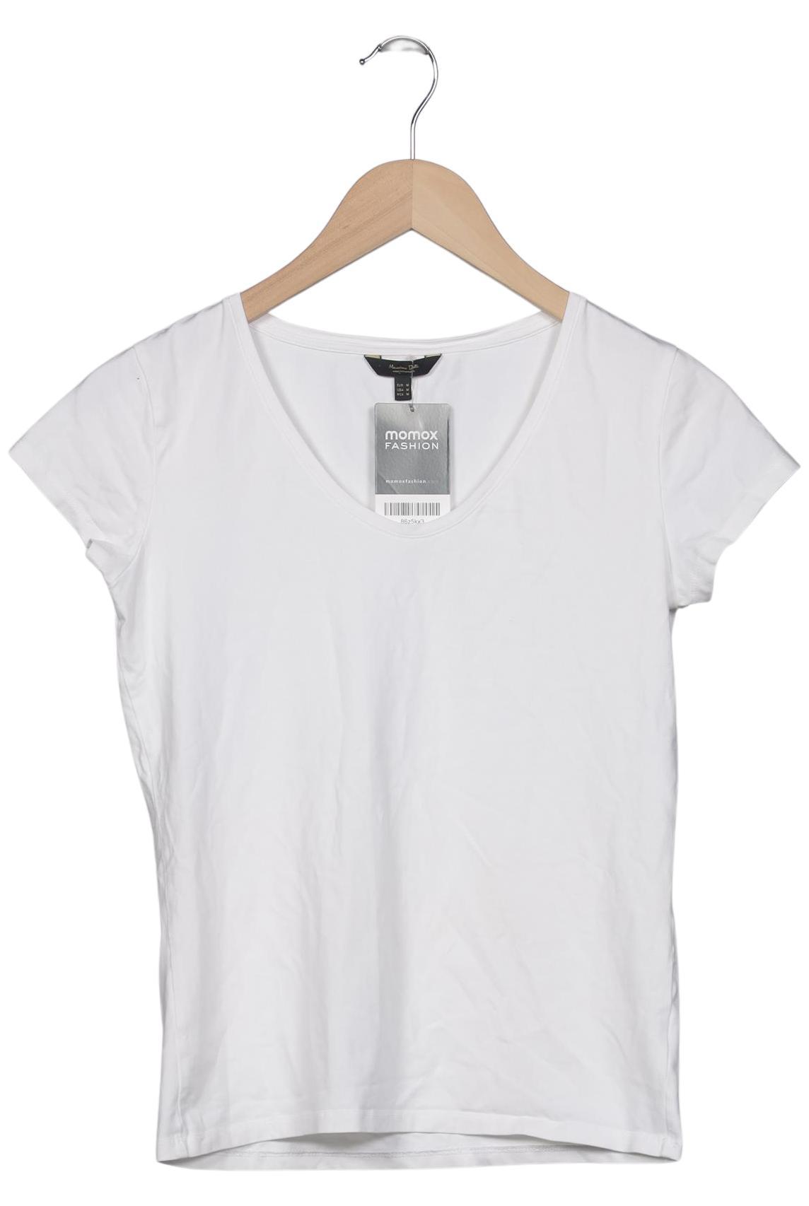 

Massimo Dutti Damen T-Shirt, weiß, Gr. 38