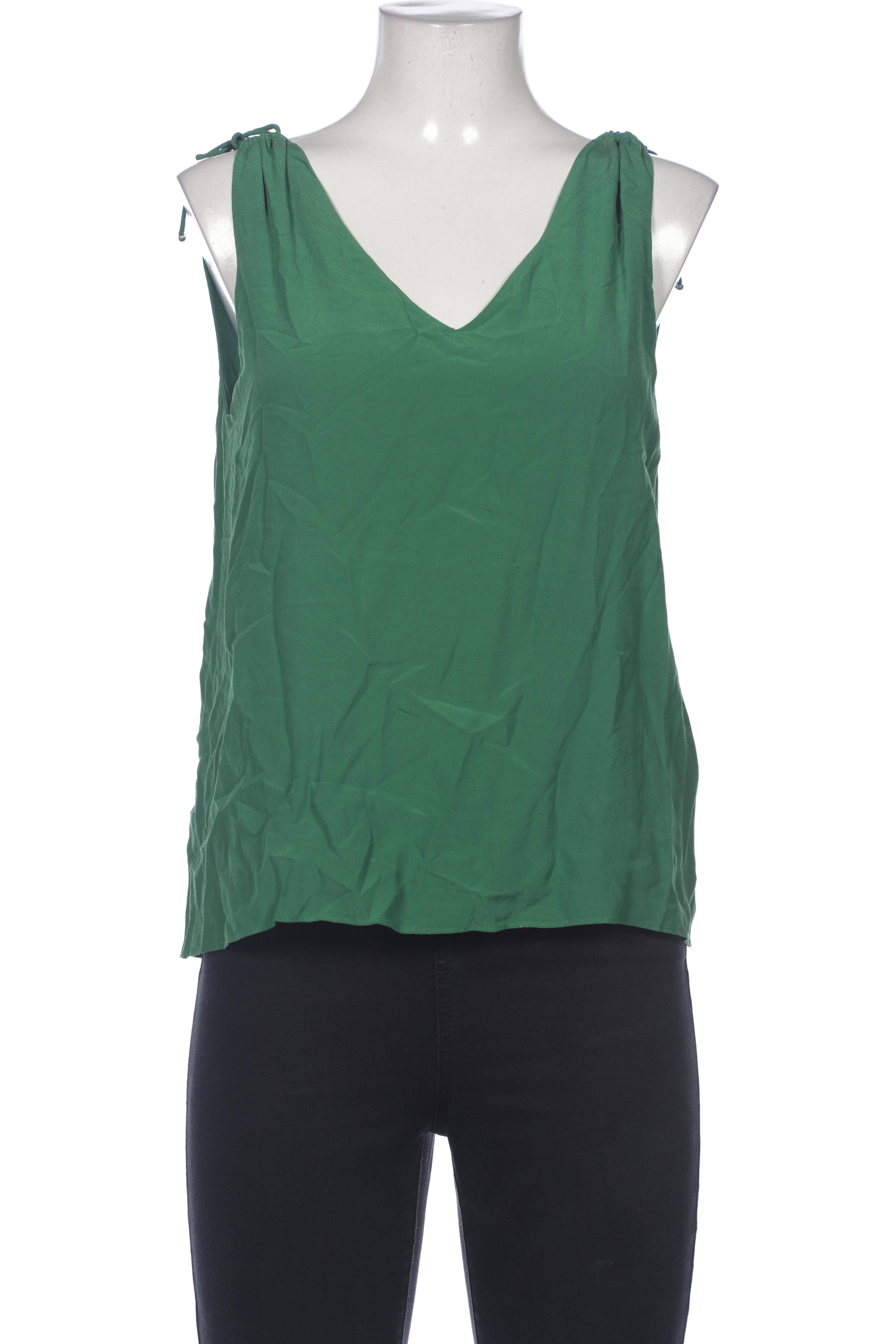

Massimo Dutti Damen Bluse, grün, Gr. 42
