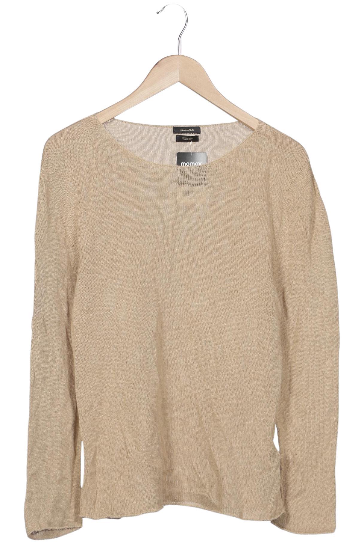 

Massimo Dutti Damen Pullover, beige, Gr. 38