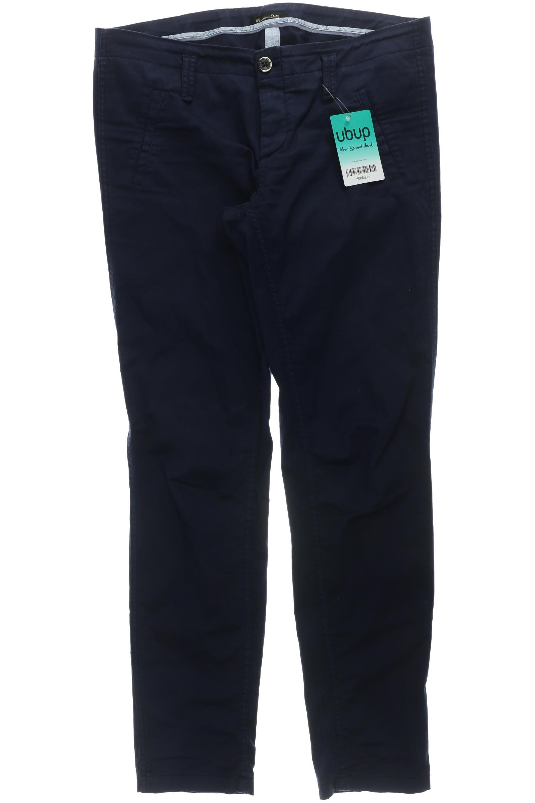 

Massimo Dutti Damen Stoffhose, blau, Gr. 36