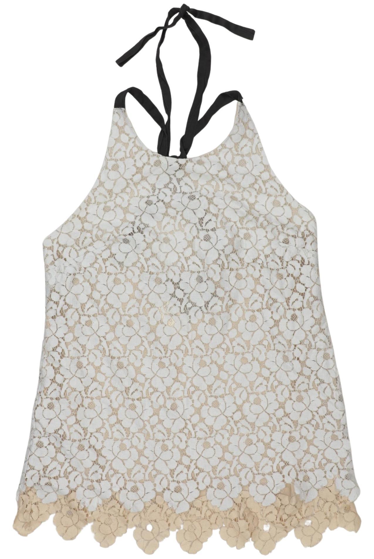 

Massimo Dutti Damen Top, beige, Gr. 36