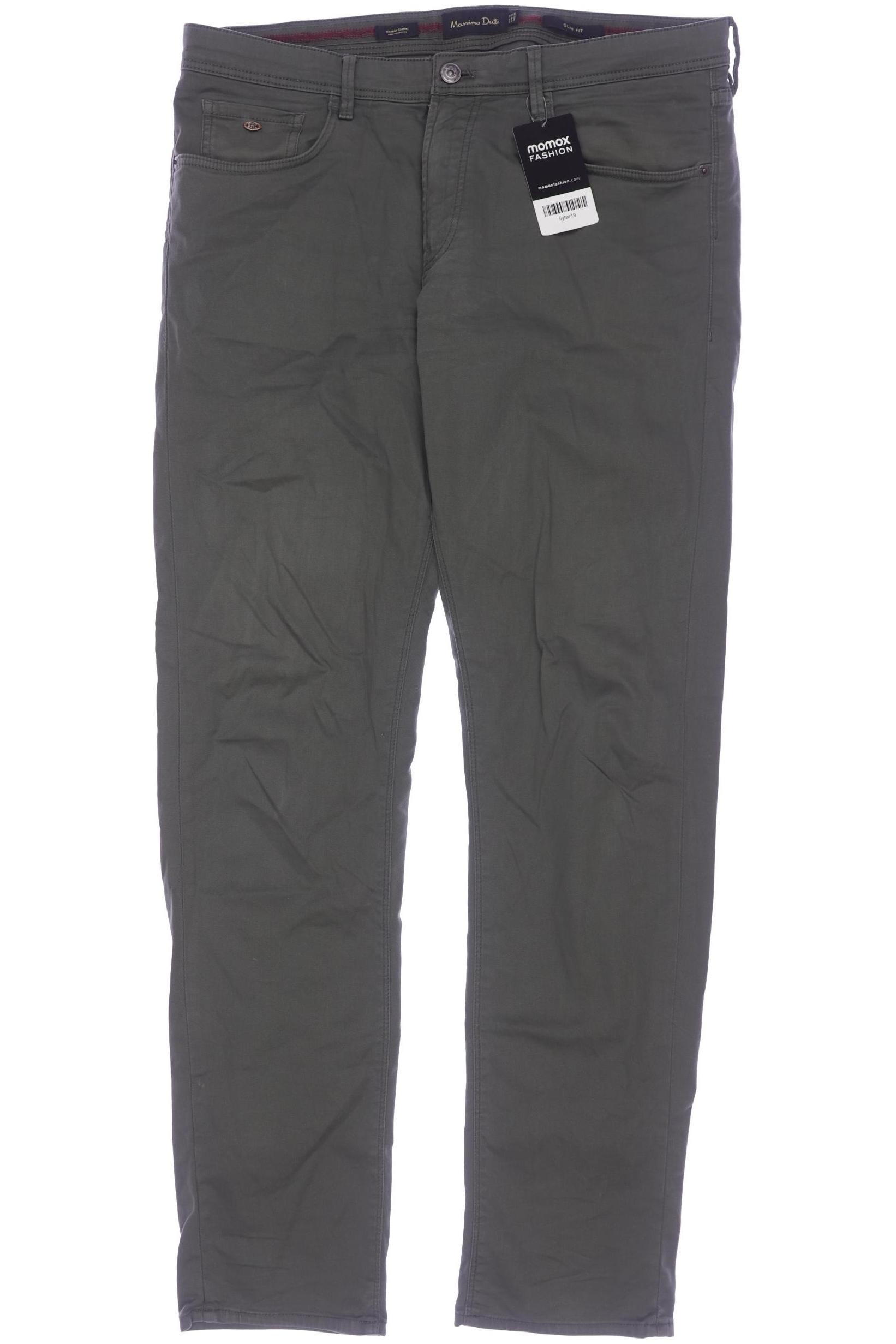 

Massimo Dutti Damen Stoffhose, grün, Gr. 42