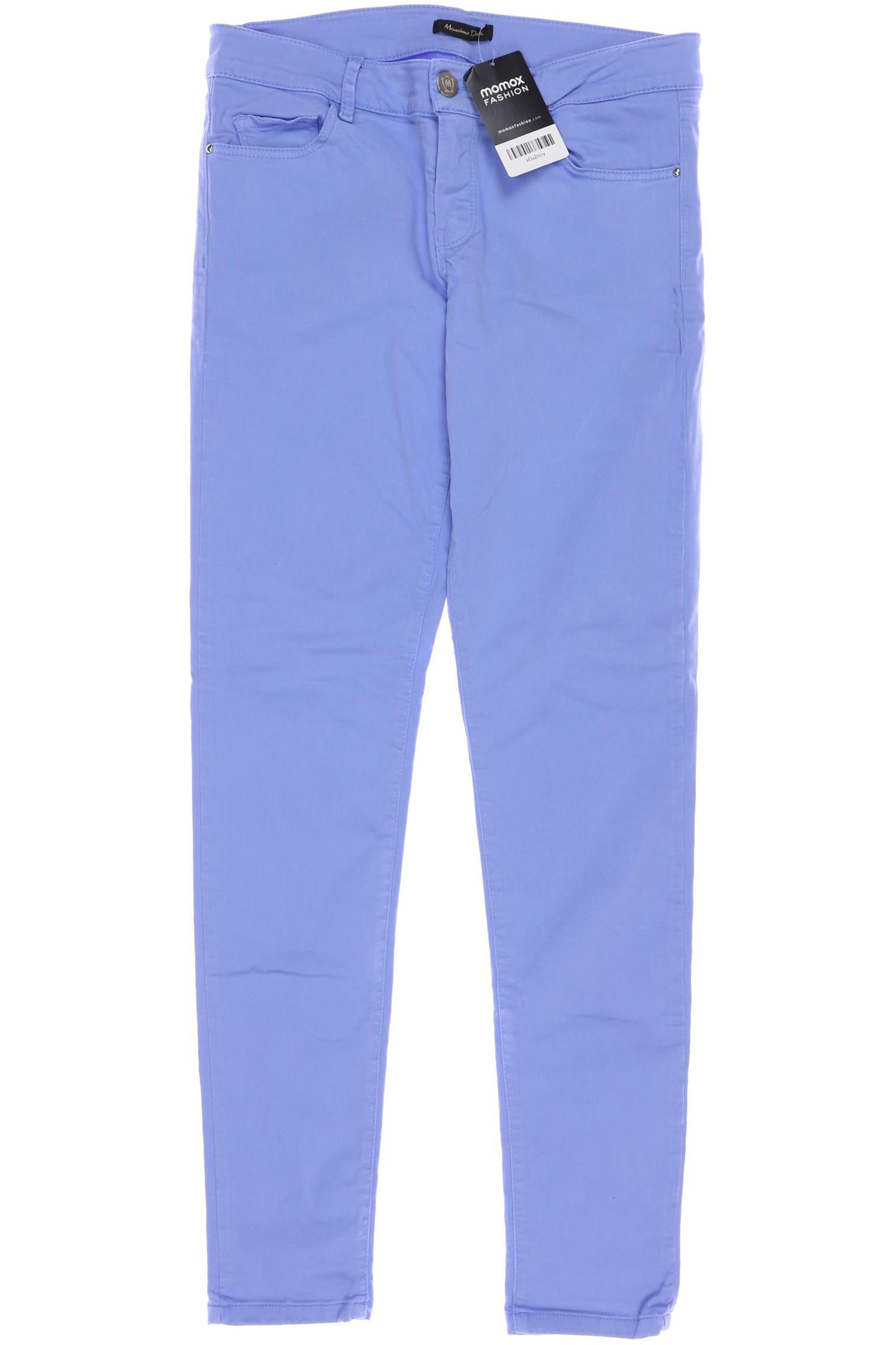 

Massimo Dutti Damen Stoffhose, hellblau, Gr. 38