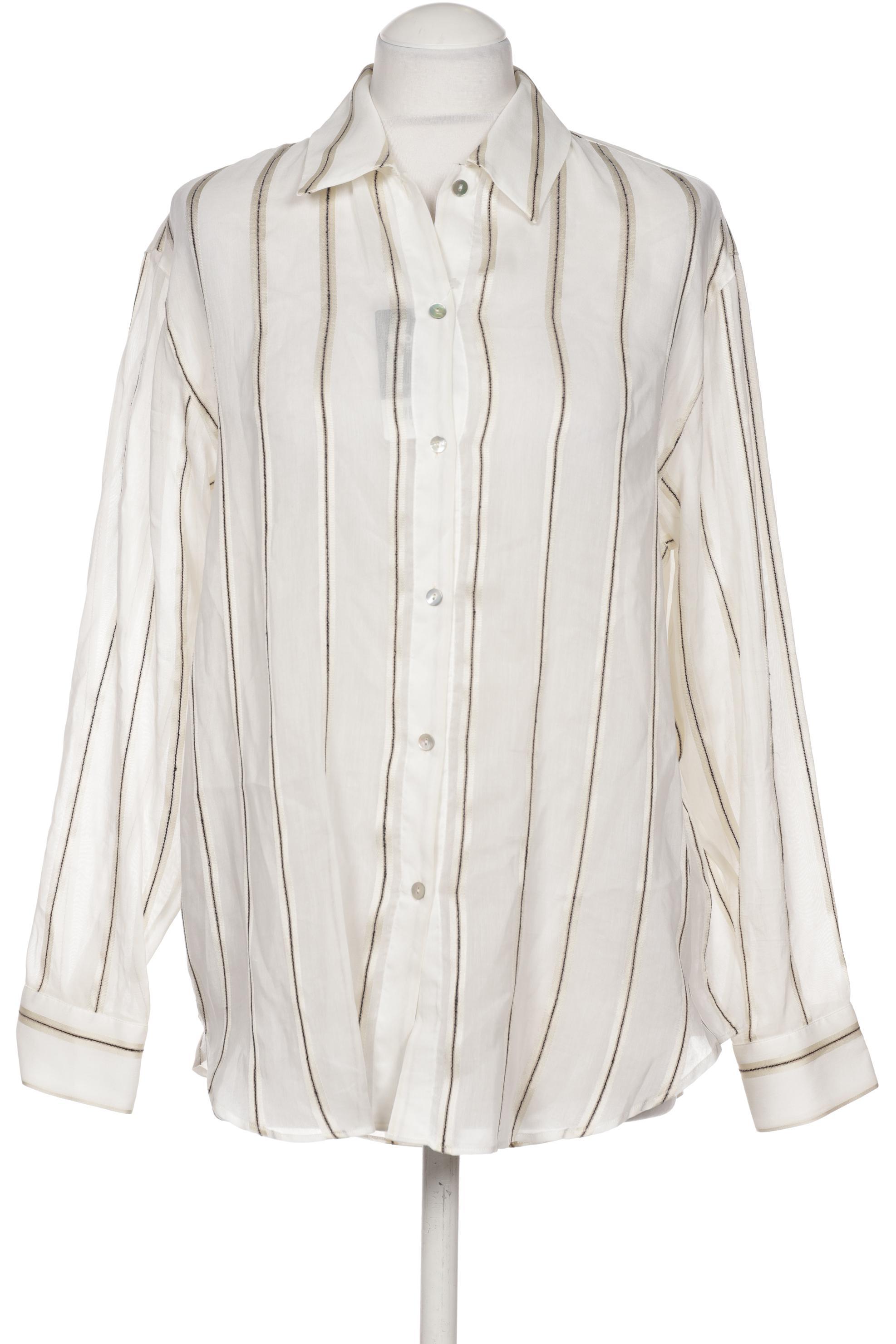 

Massimo Dutti Damen Bluse, cremeweiß, Gr. 36