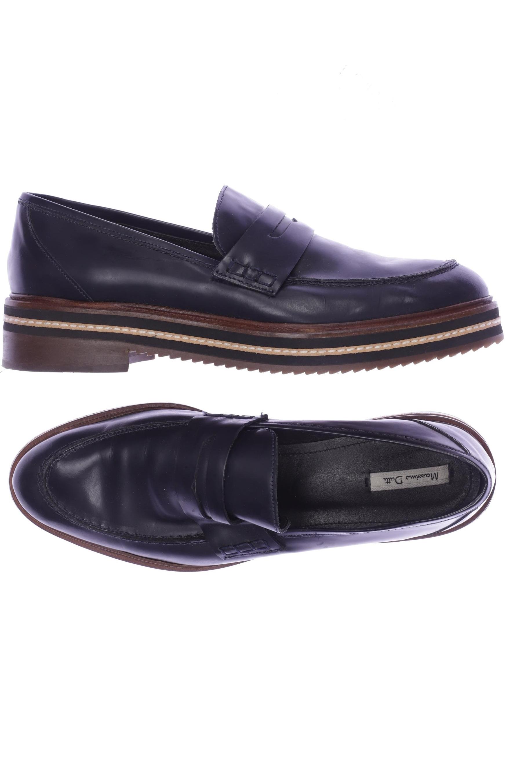 

Massimo Dutti Damen Halbschuh, marineblau, Gr. 41