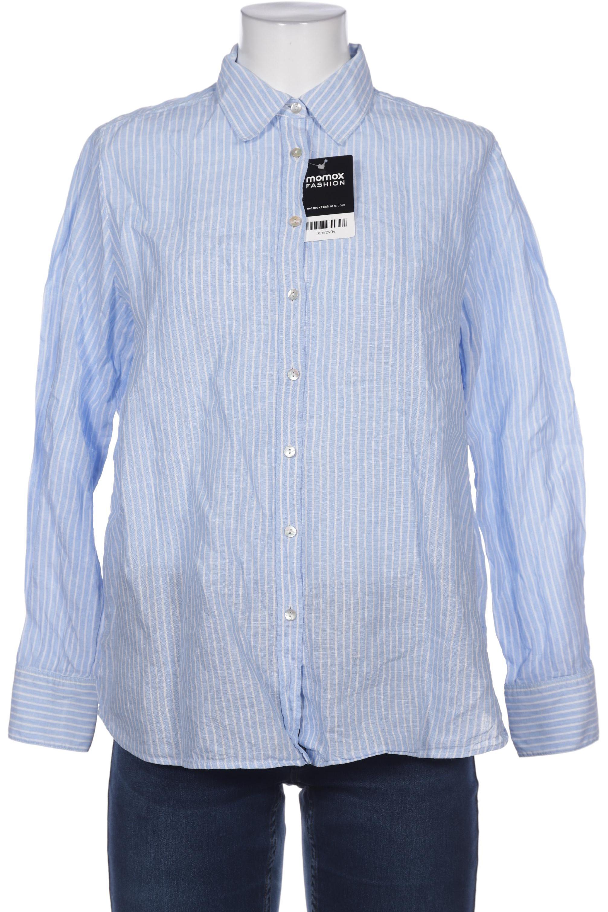 

Massimo Dutti Damen Bluse, hellblau