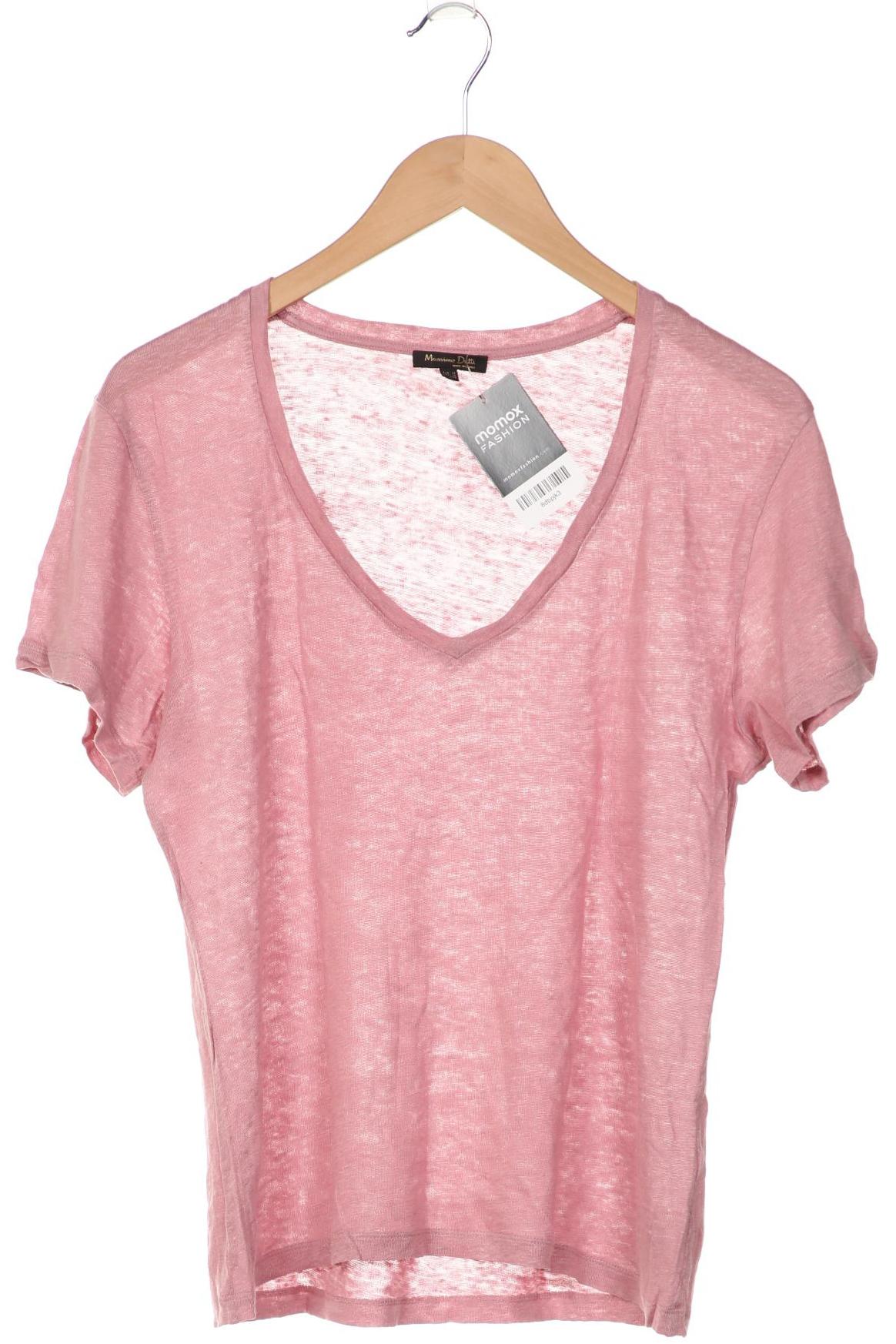 

Massimo Dutti Damen T-Shirt, pink