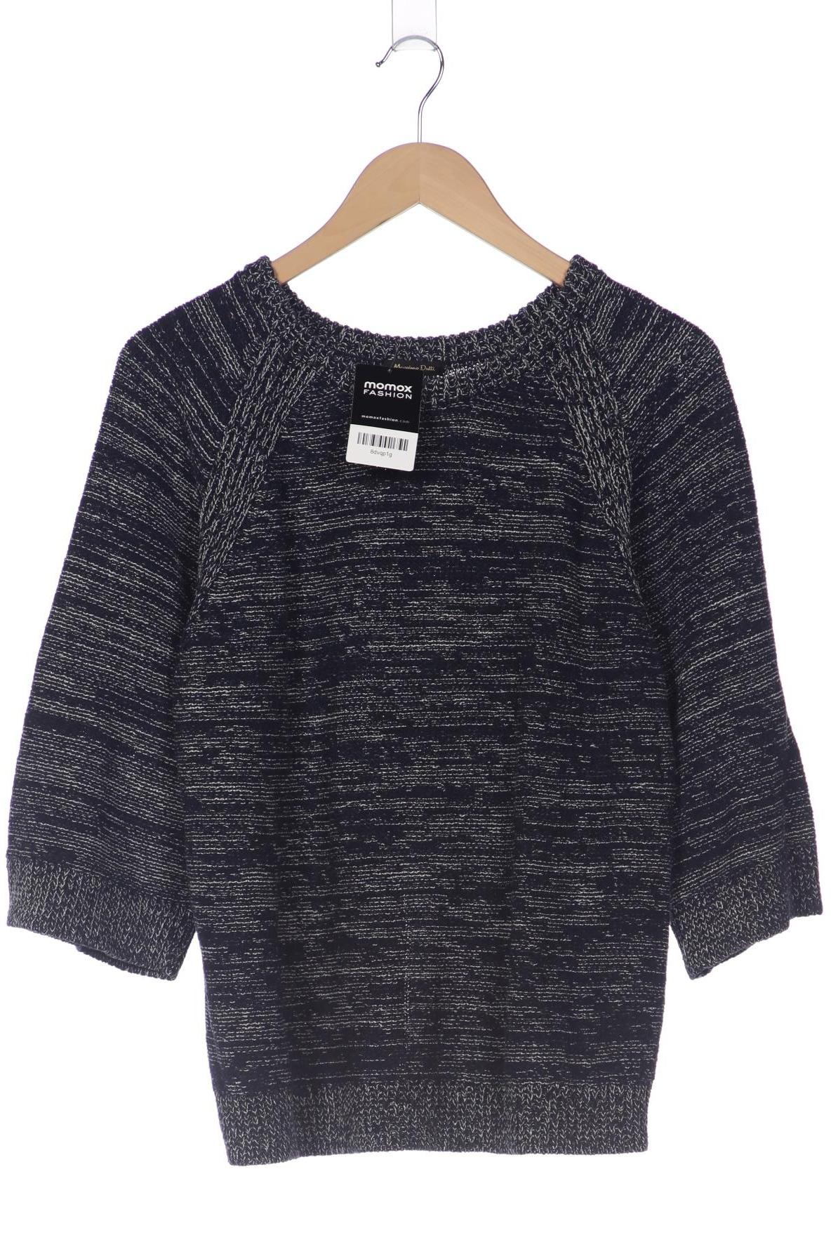 

Massimo Dutti Damen Pullover, marineblau, Gr. 42