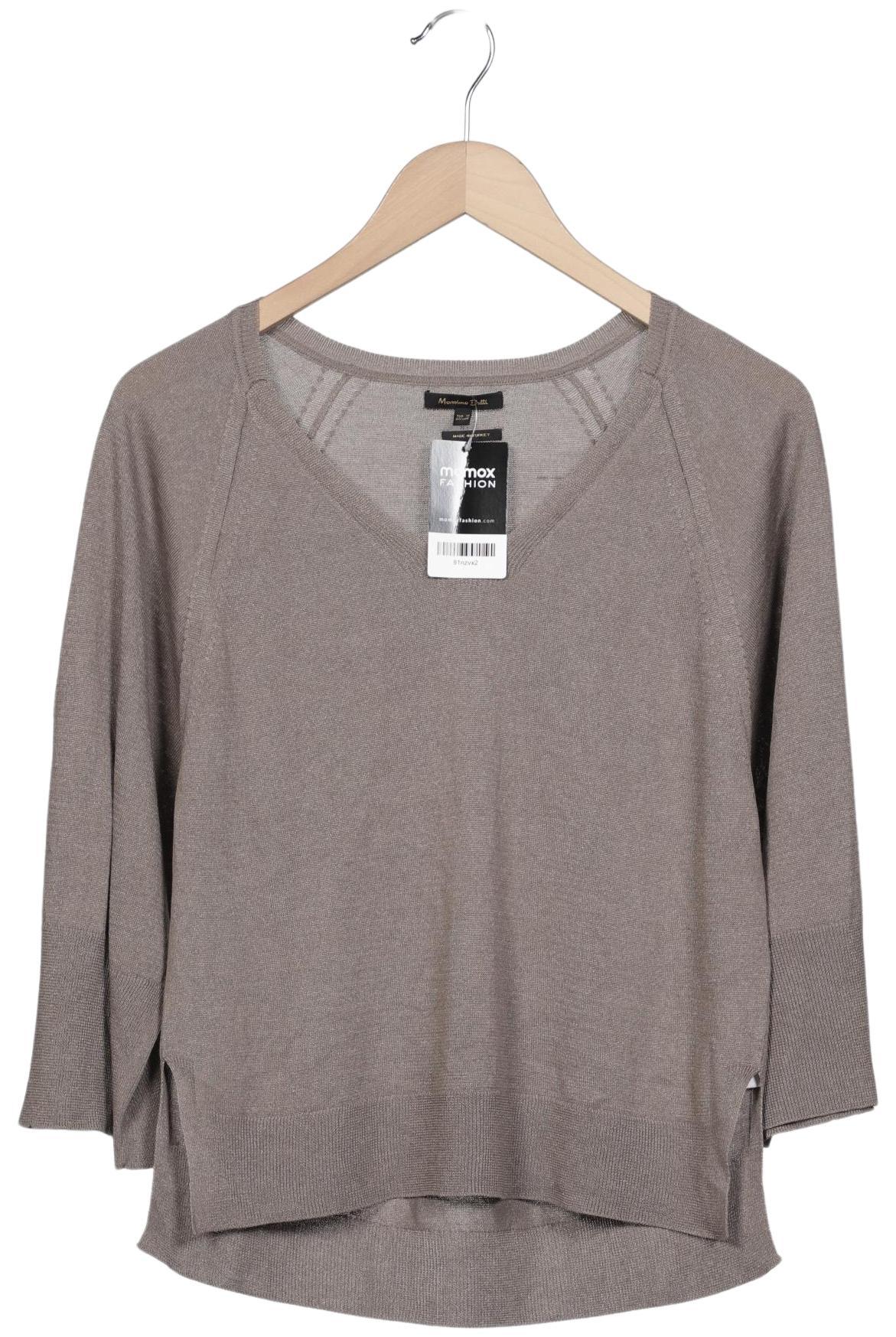 

Massimo Dutti Damen Pullover, grau, Gr. 34