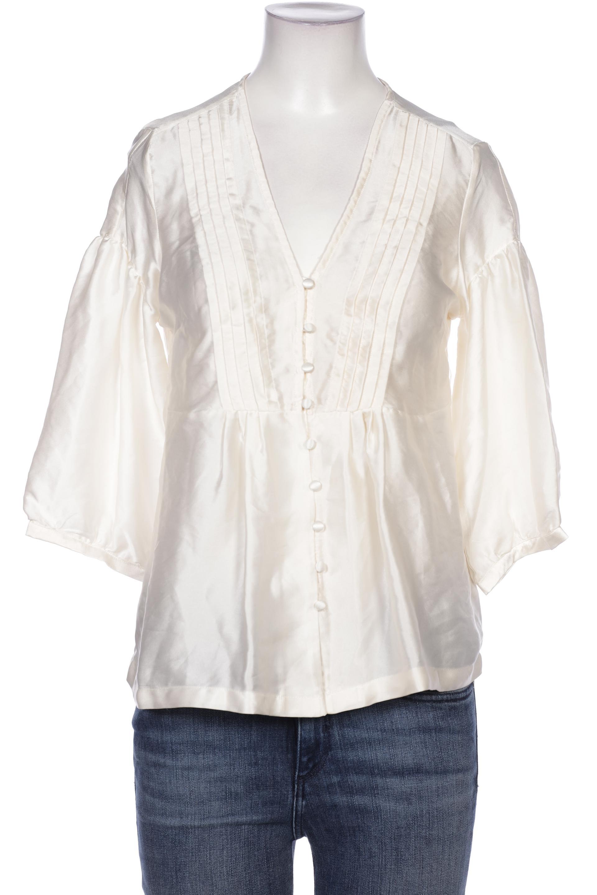 

Massimo Dutti Damen Bluse, cremeweiß