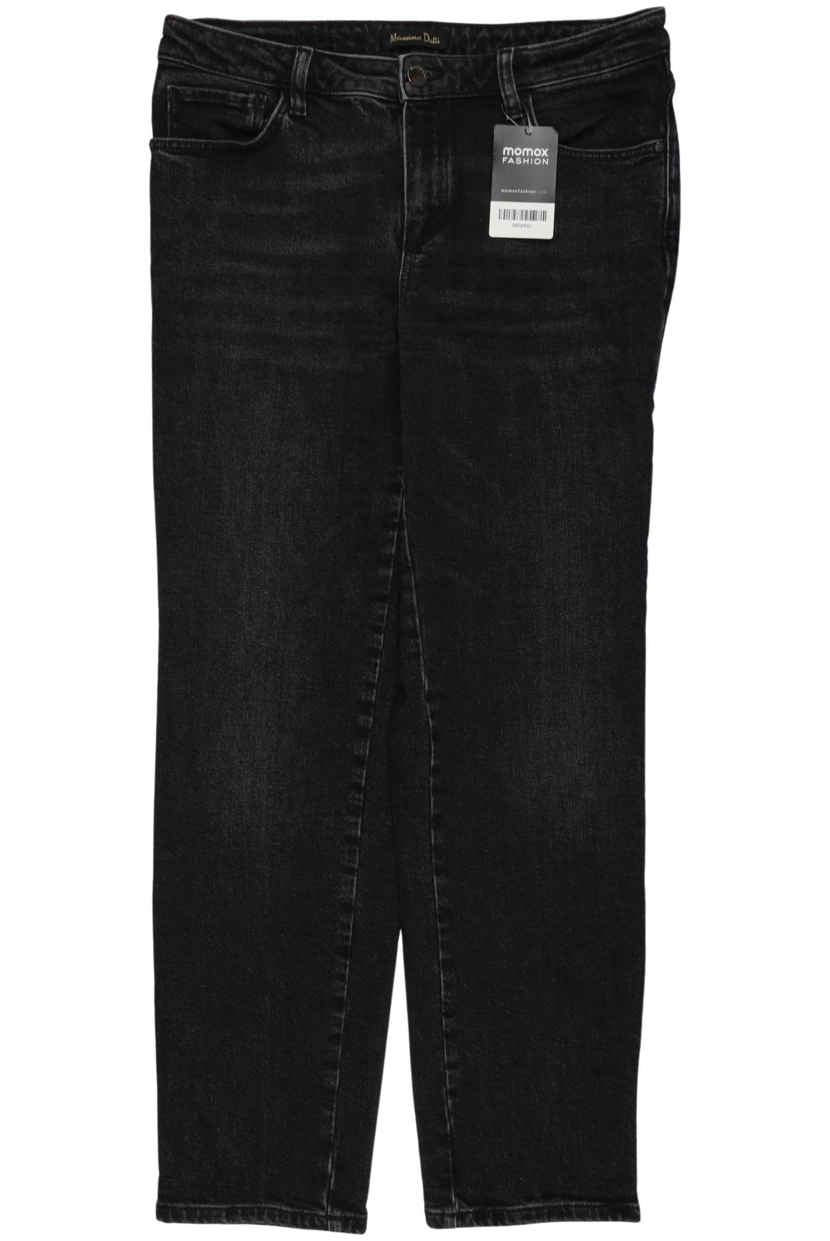 

Massimo Dutti Damen Jeans, schwarz, Gr. 38