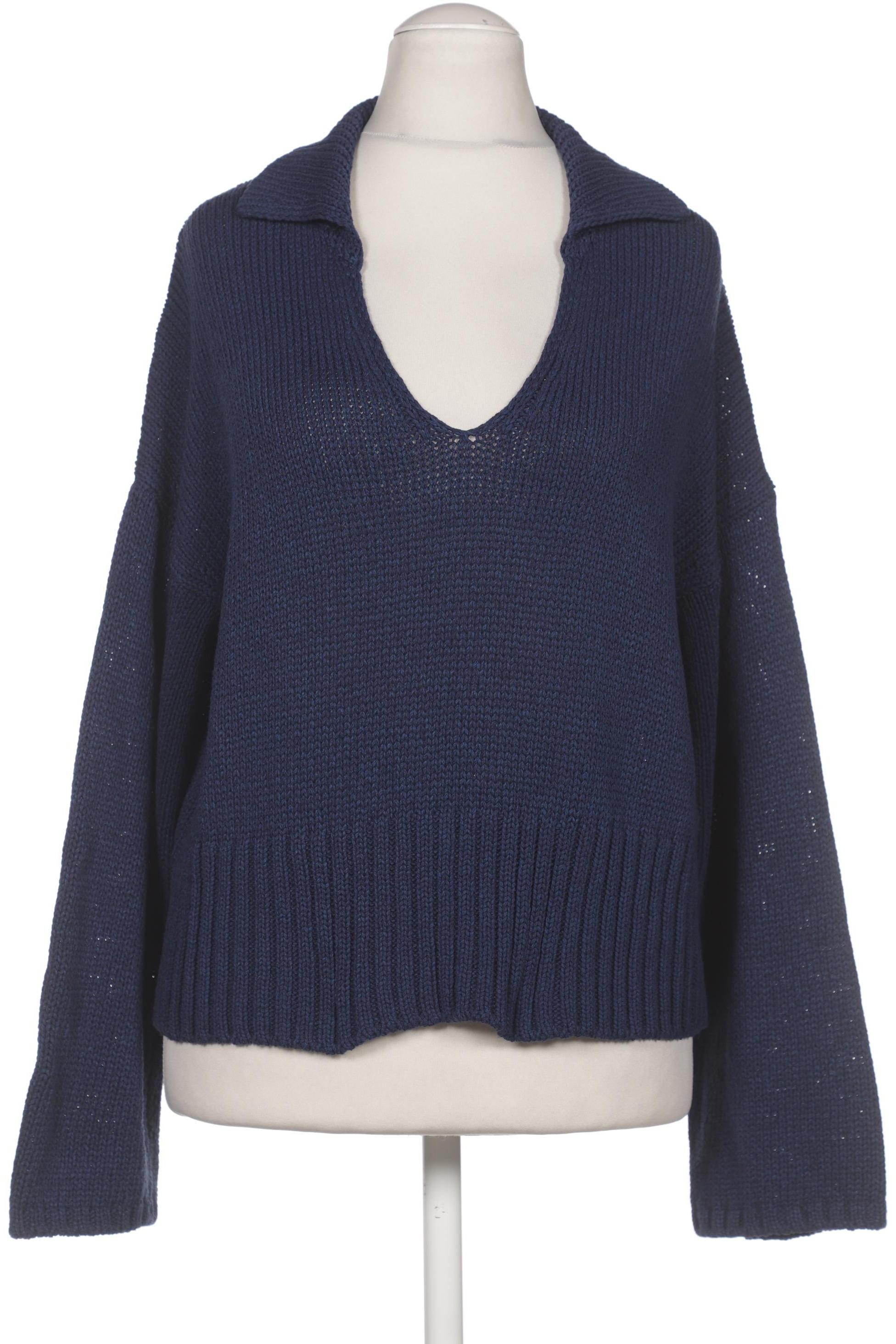 

Massimo Dutti Damen Pullover, marineblau, Gr. 38