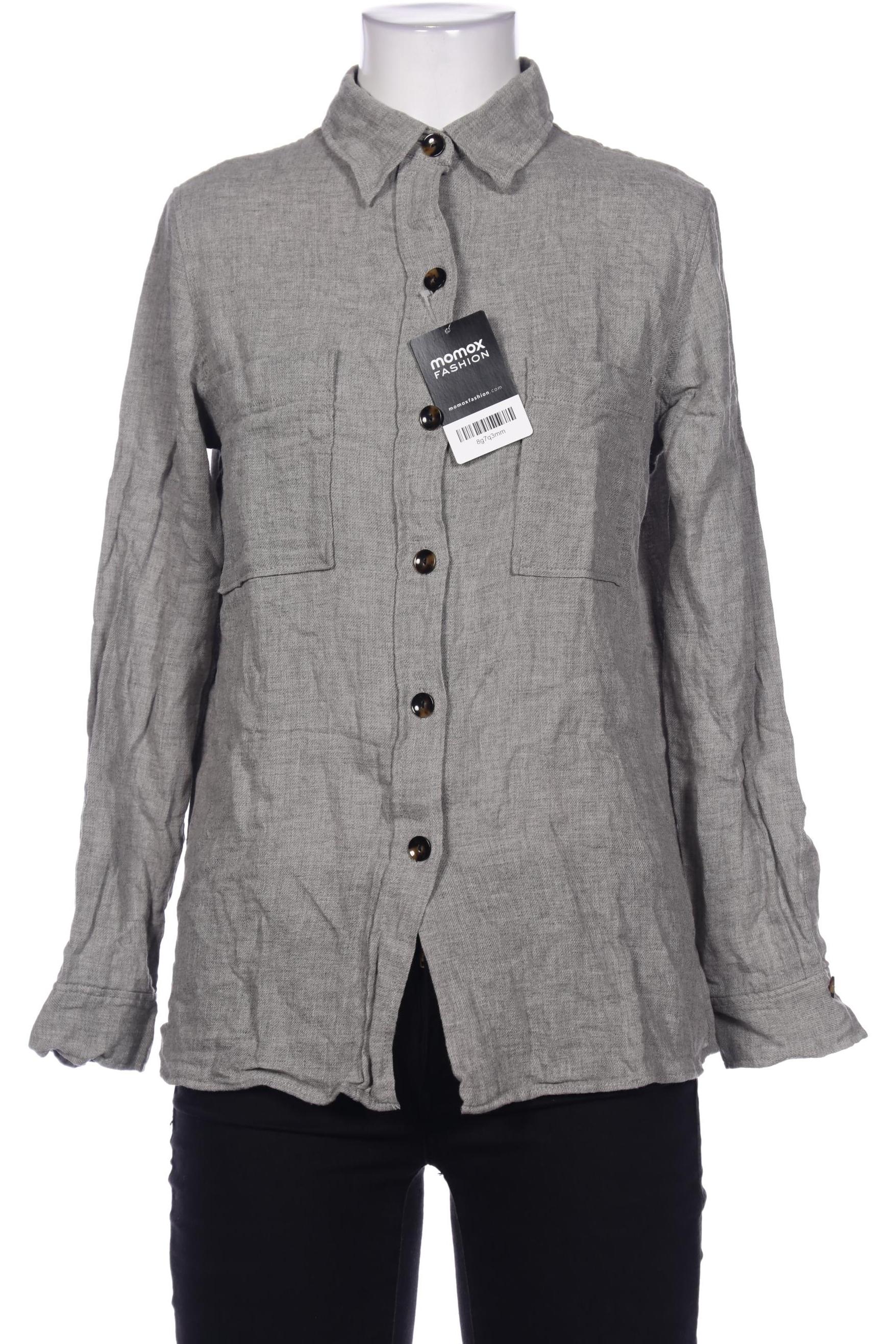 

Massimo Dutti Damen Bluse, grau, Gr. 36
