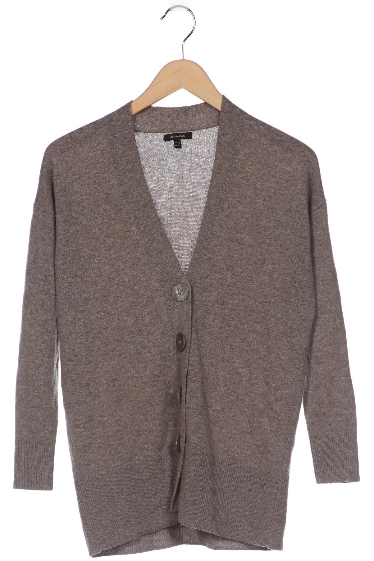 

Massimo Dutti Damen Strickjacke, beige, Gr. 34