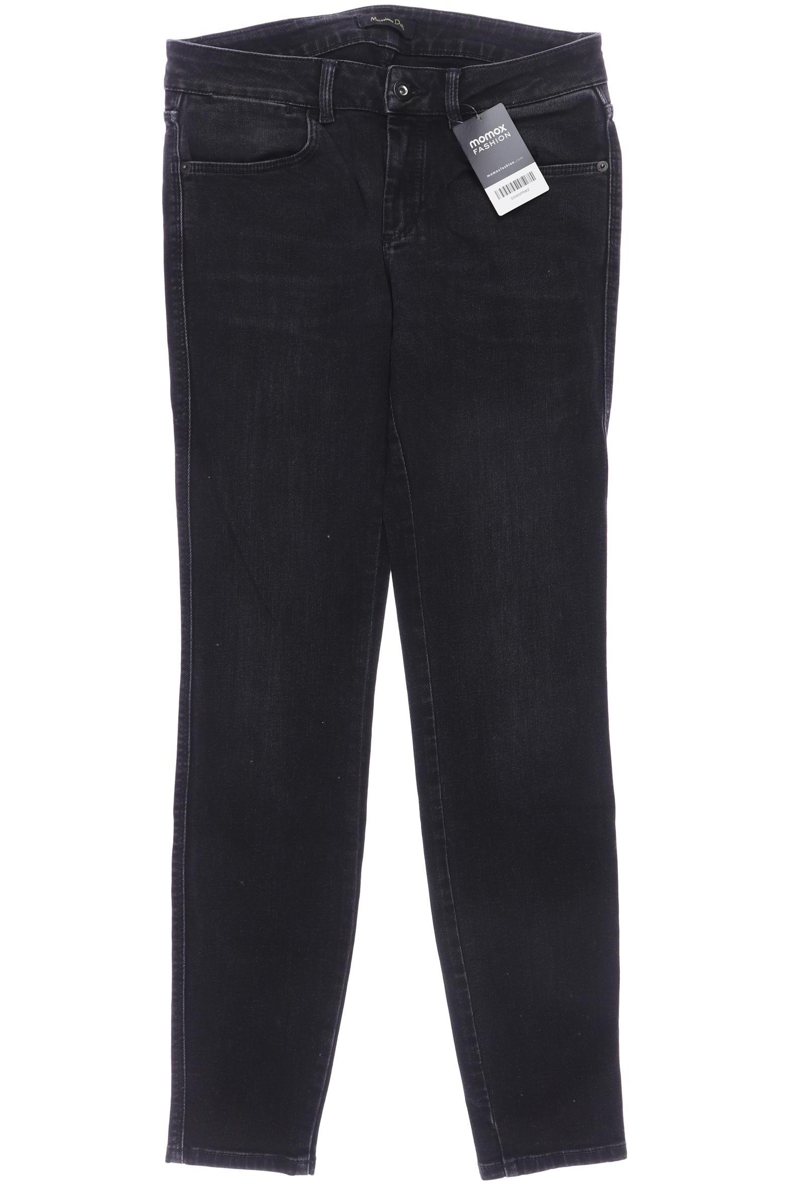 

Massimo Dutti Damen Jeans, schwarz, Gr. 38